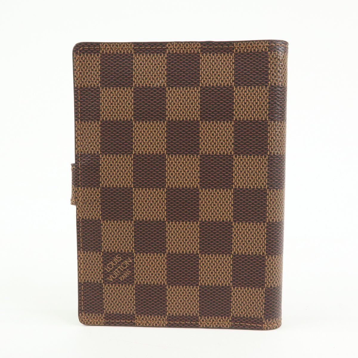 Louis Vuitton Damier Agenda PM Planner Cover Brown R20700