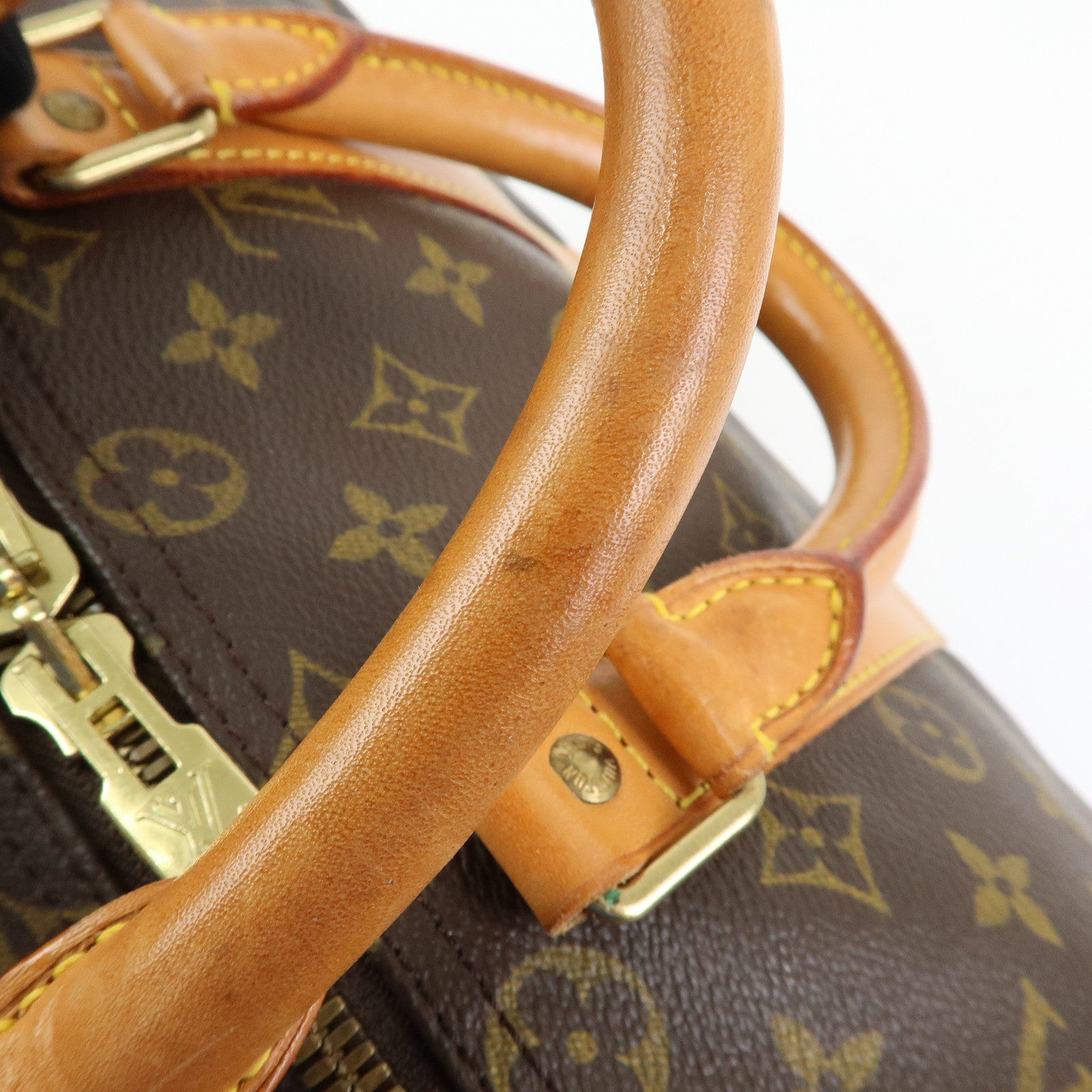 Louis Vuitton Monogram Keep All Bandouliere 45 Boston Bag M41418