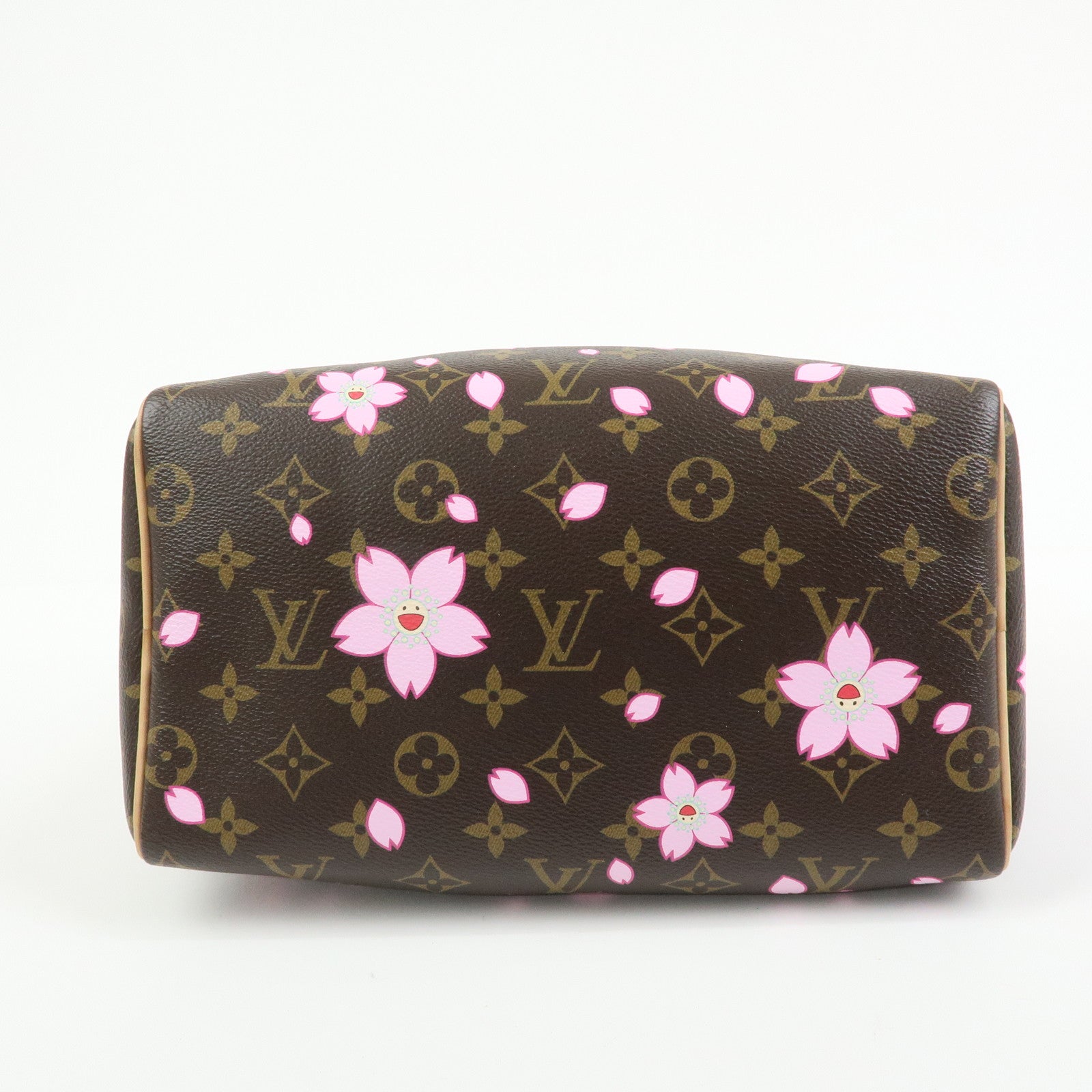 Louis Vuitton Monogram Murakami Speedy Bandouliere 25 Brown M14174