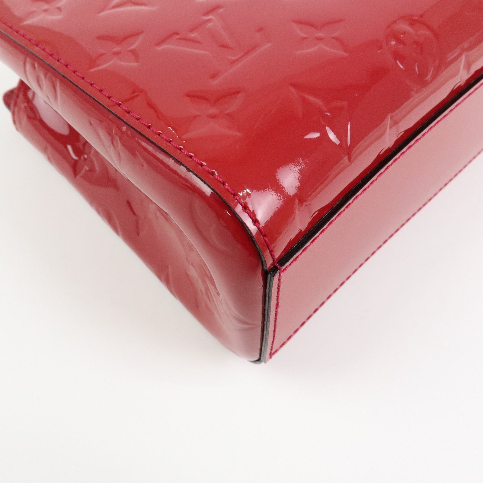 Louis Vuitton Monogram Vernis Catalina BB Hand Bag Rose Indien M90016