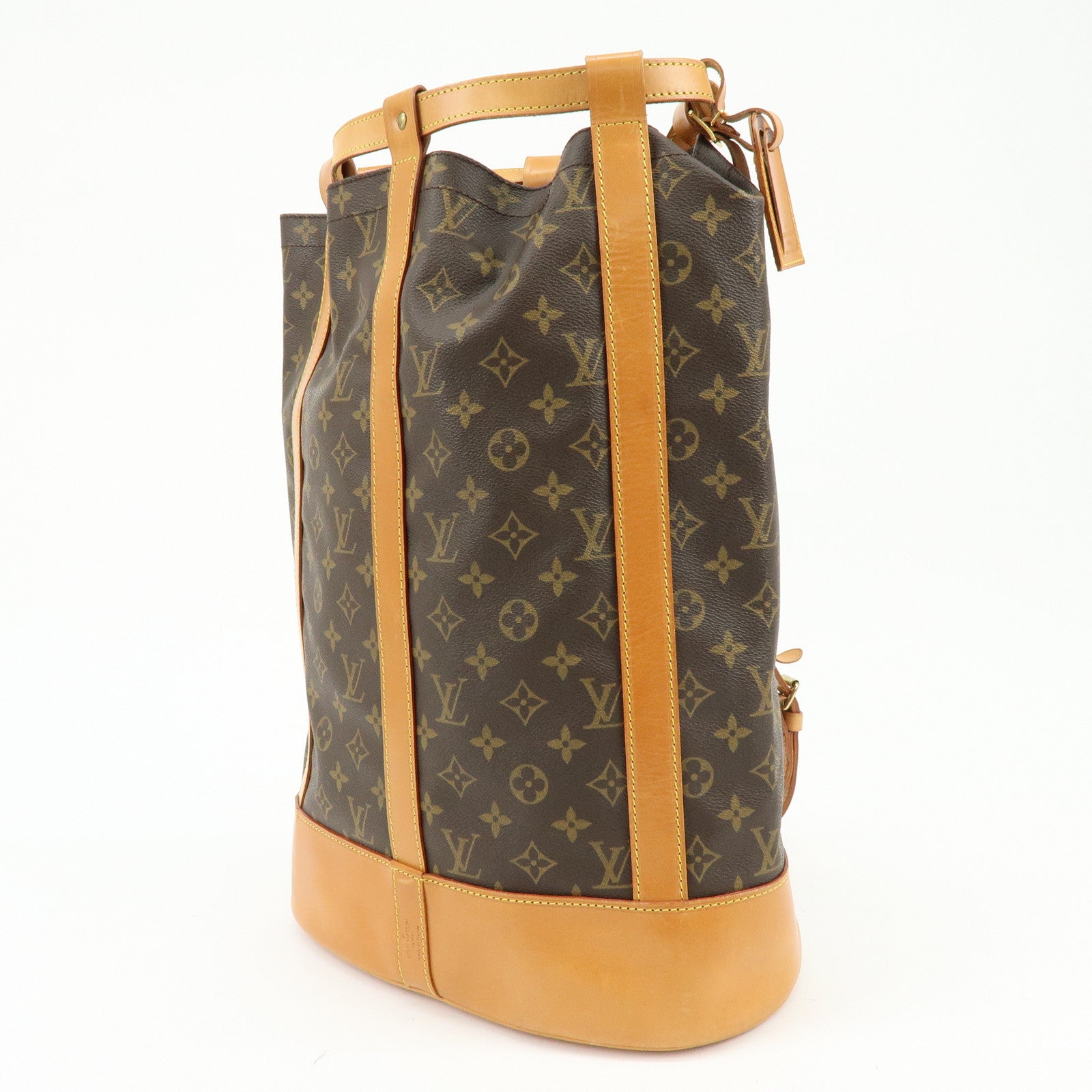 Louis Vuitton Monogram Randonnee GM Shoulder Bag Brown M42244