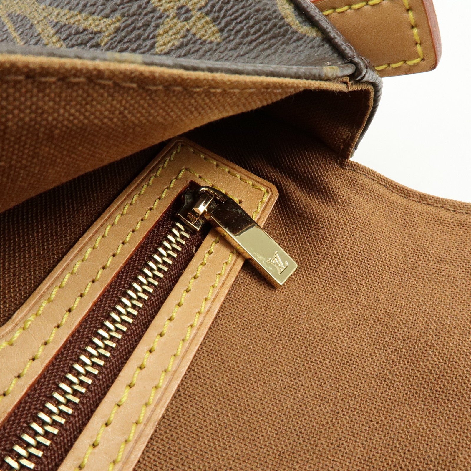 Louis Vuitton Monogram Mini Looping Shoulder Bag Brown M51147