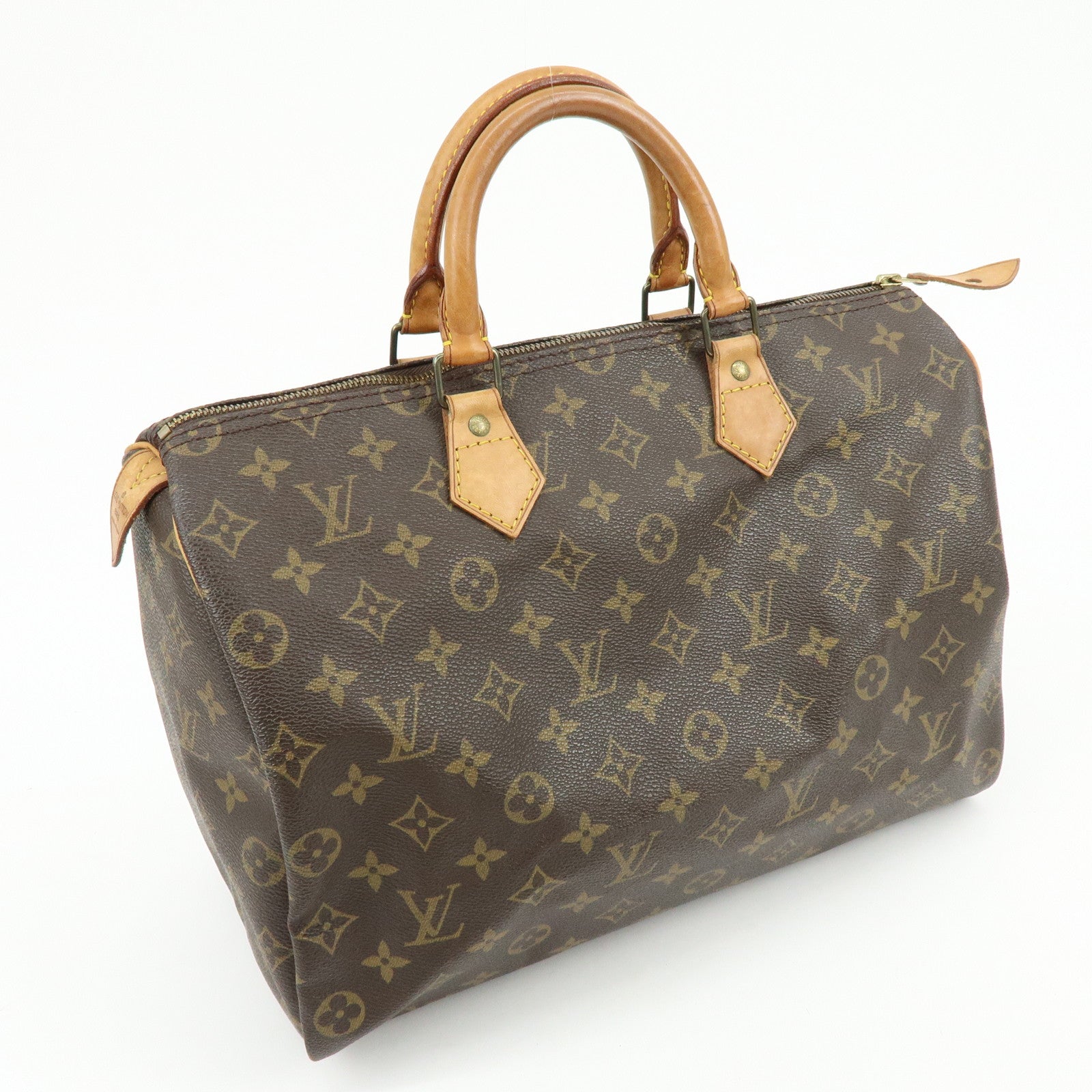 Louis Vuitton Monogram Speedy 35 Boston Bag Hand Bag M41524
