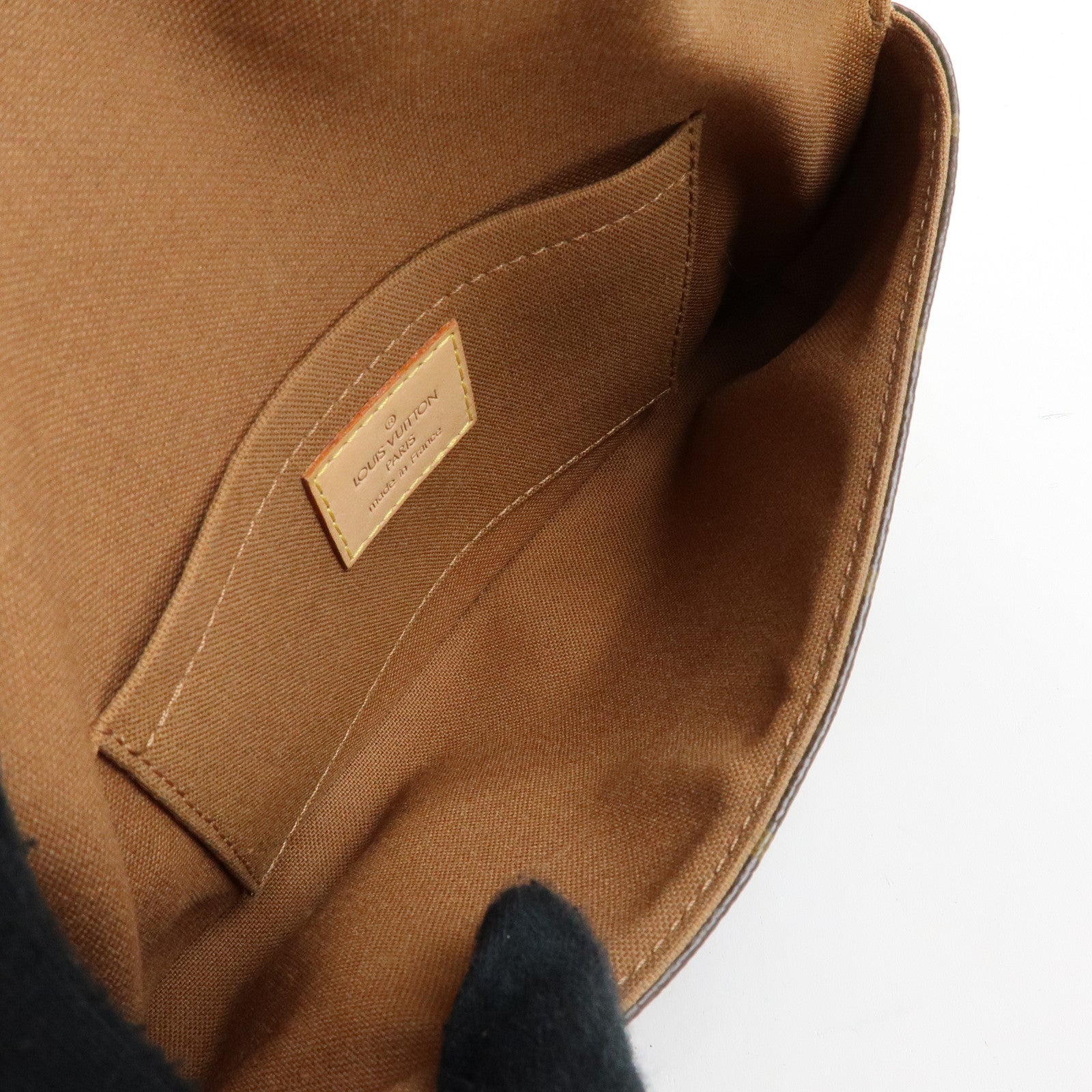 Louis Vuitton Monogram Pochette Marelle Waist Body Bag Brown M51159