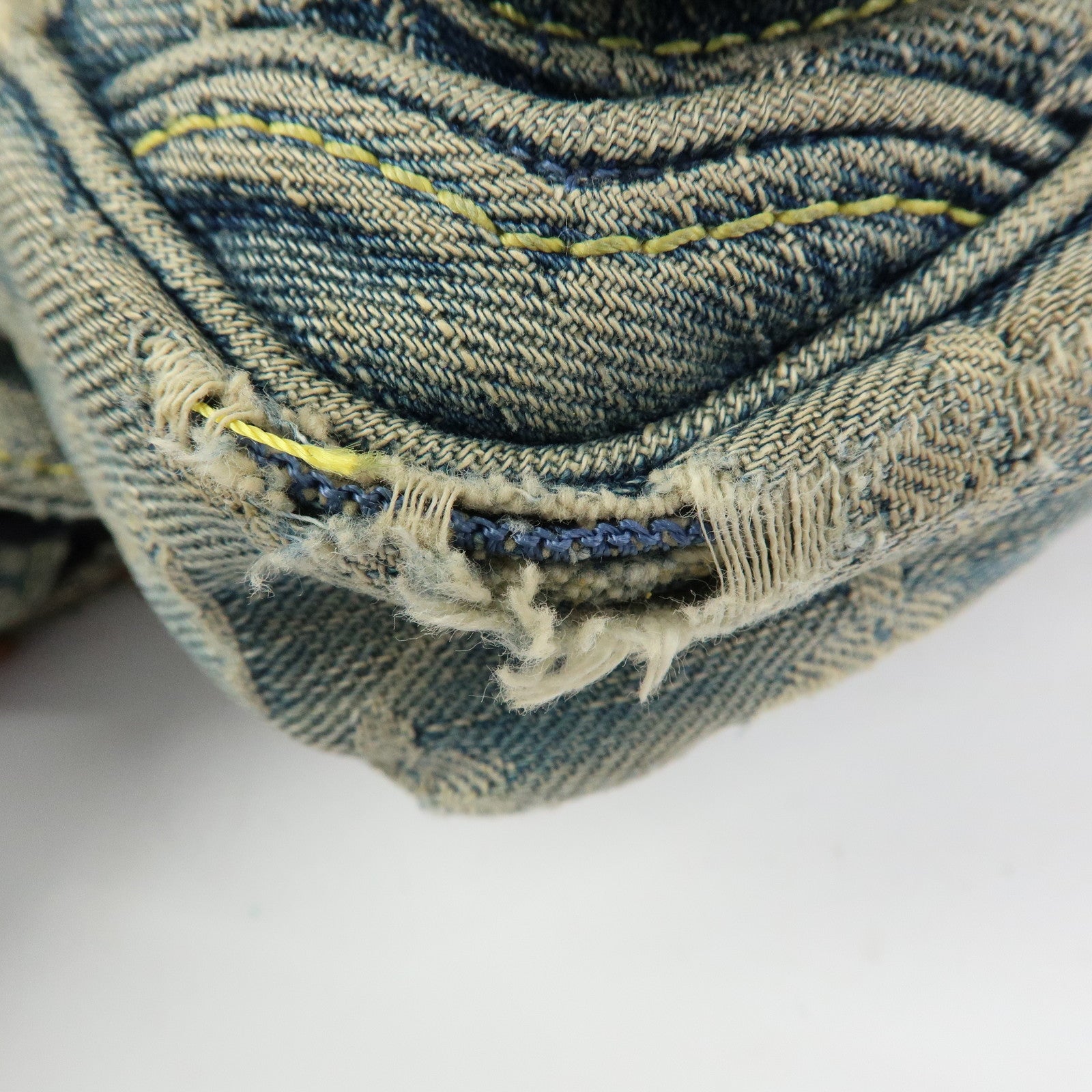 Louis Vuitton Monogram Denim Bum Bag Waist Bag Blue M95347
