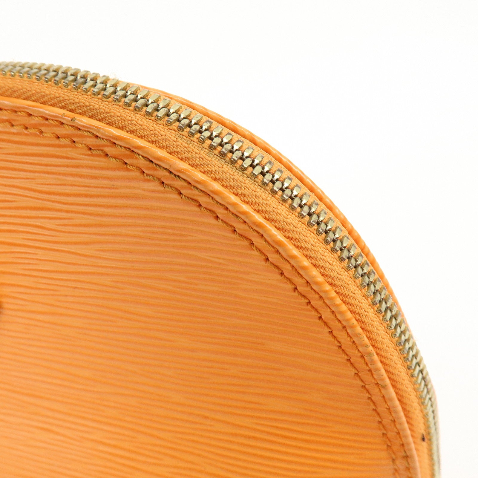 Louis Vuitton Epi Leather Alma PM Hand Bag Mandarin Orange M5124H