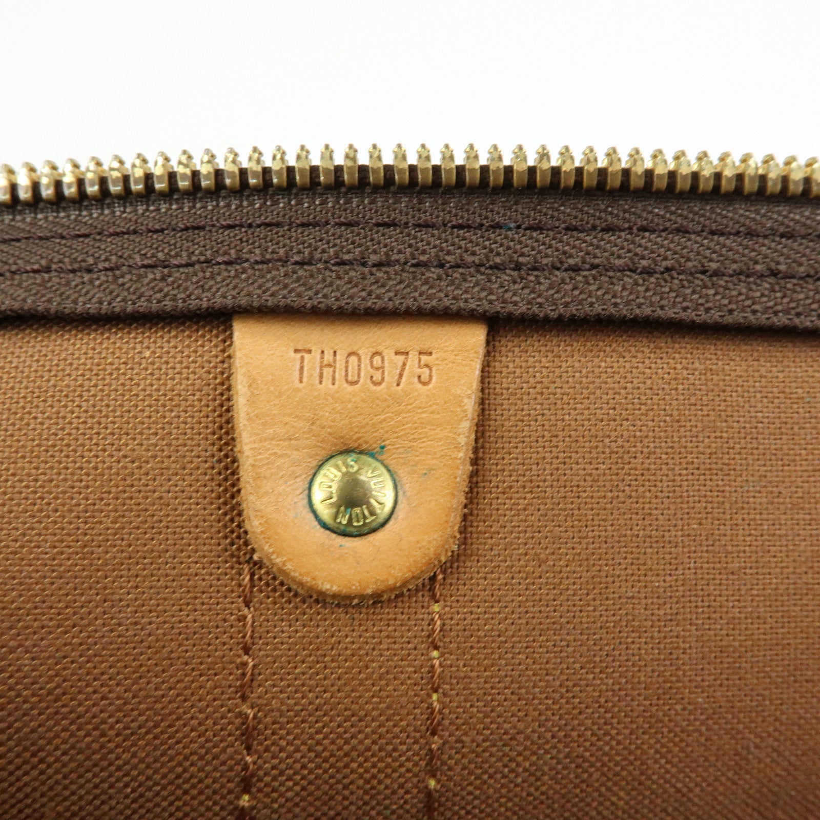 Louis Vuitton Monogram Keep All Bandouliere 50 Boston Bag M41416