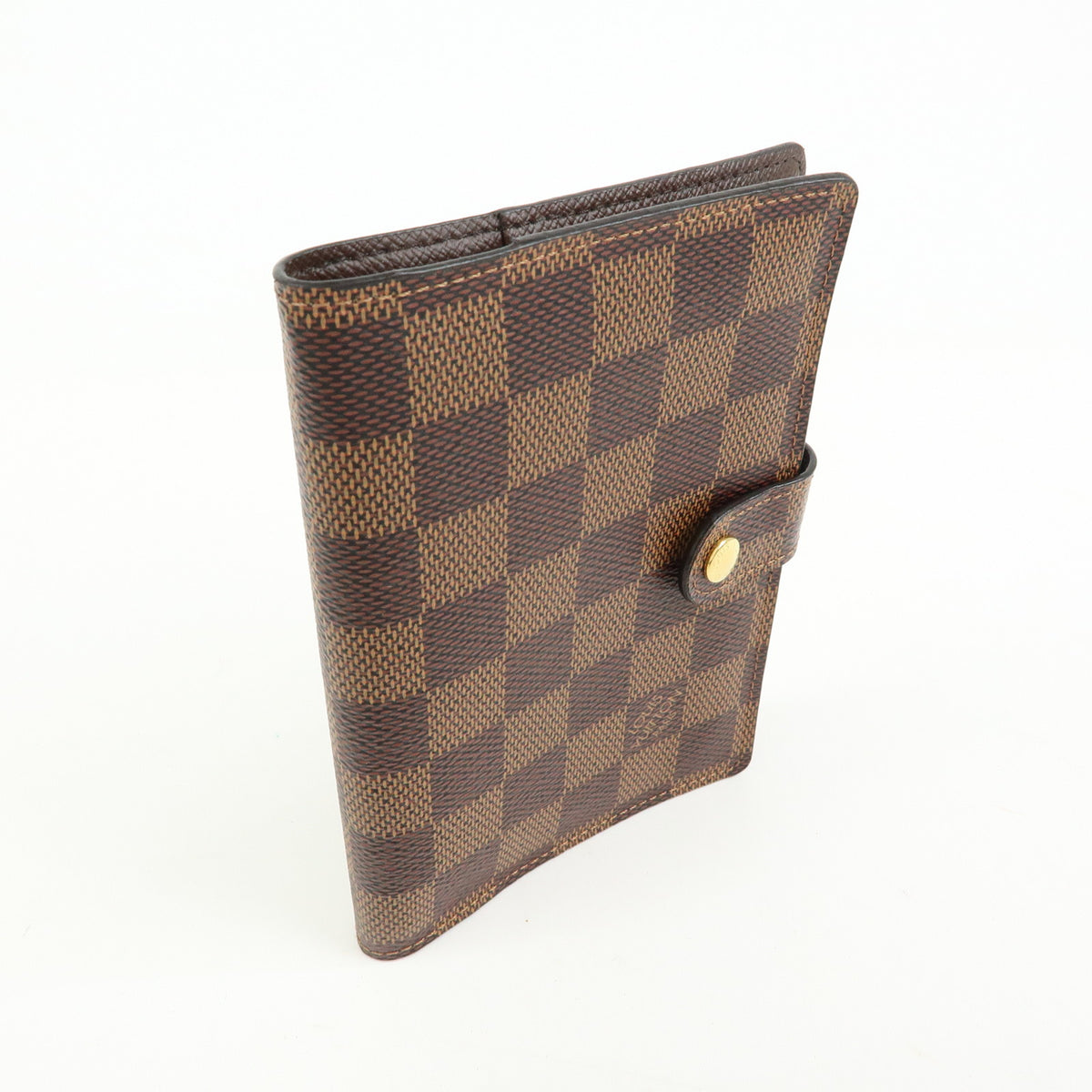 Louis Vuitton Damier Agenda PM Planner Cover Brown R20700