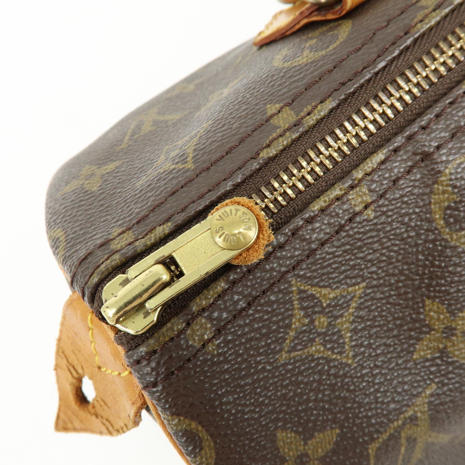 Louis Vuitton Monogram Speedy 30 Boston Bag Hand Bag Brown M41526
