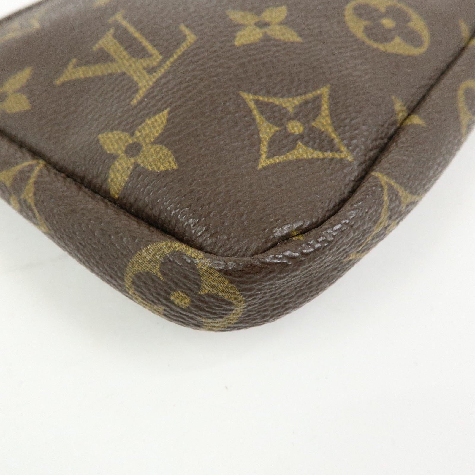 Louis Vuitton Monogram Canvas Mini Pouch For Sac Shopping GM Brown