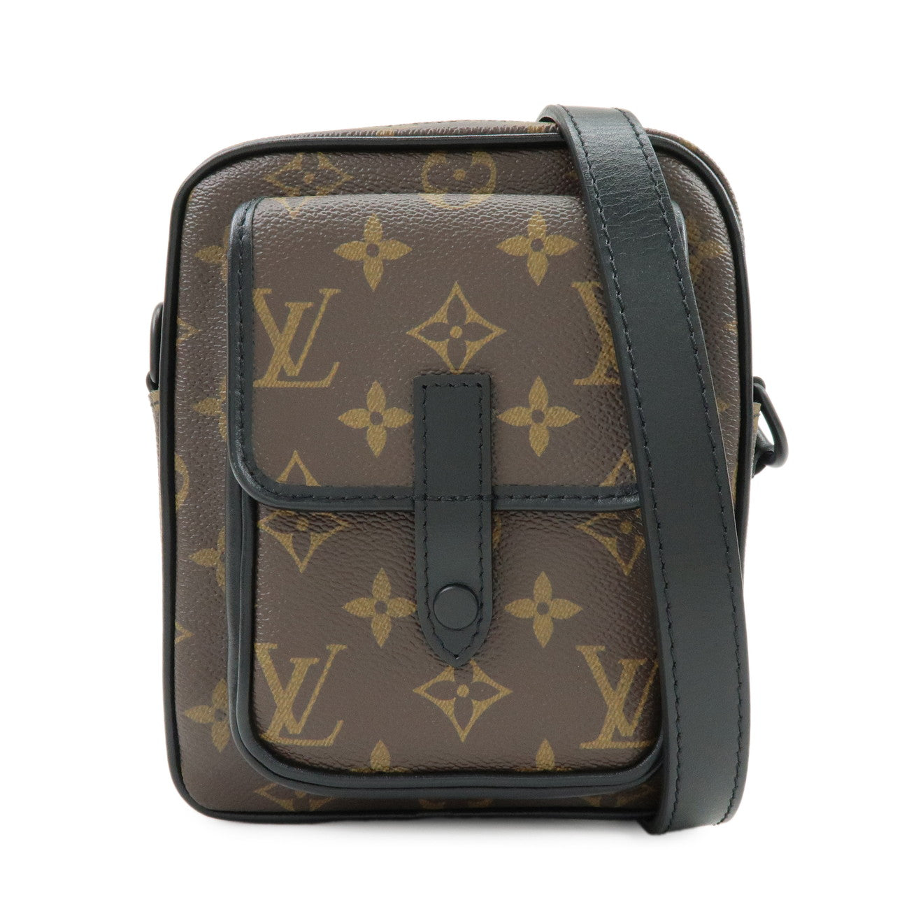 Louis Vuitton Monogram Macassar Christopher Wearable Wallet Bag M69404