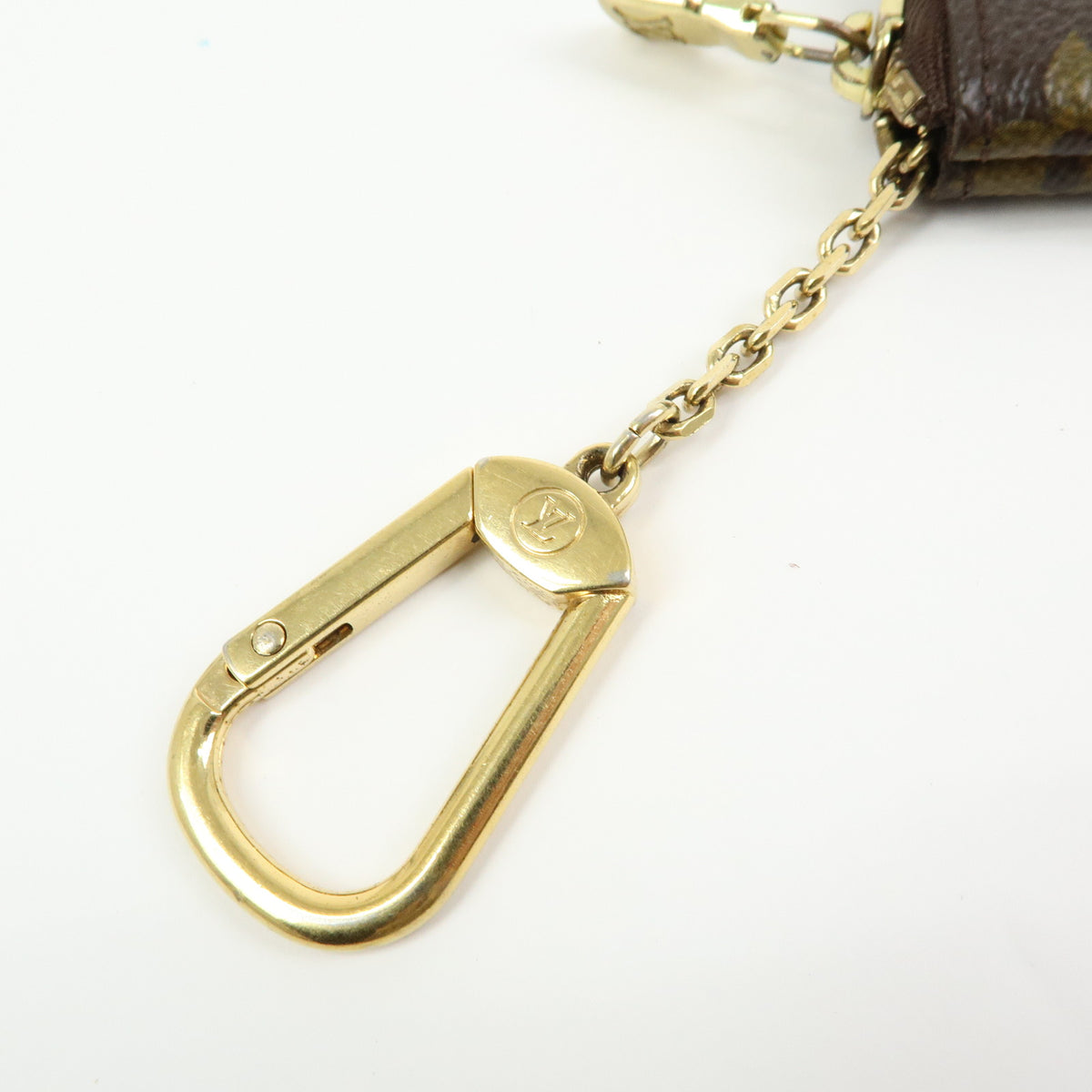 Louis Vuitton Monogram Pochette Cles Coin Case Key Case M62650
