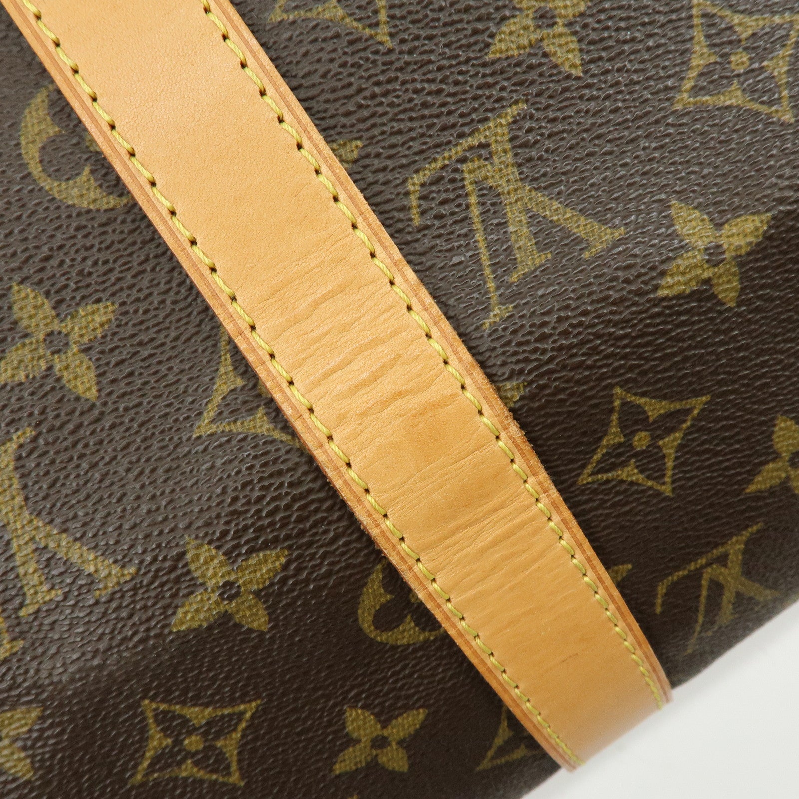 Louis Vuitton Monogram Keep All Bandouliere 50 Boston Bag M41416