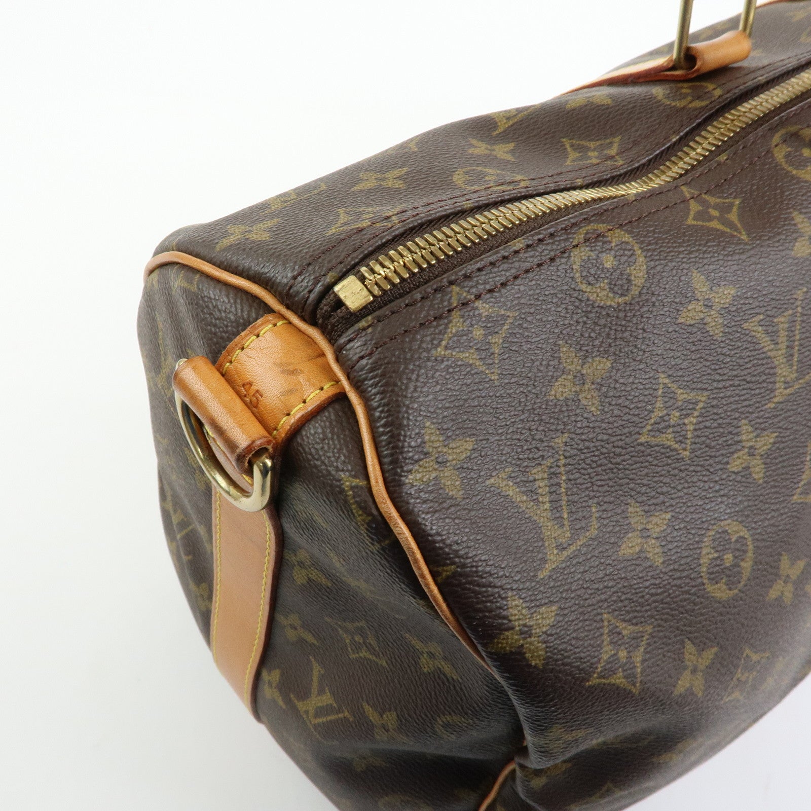 Louis Vuitton Monogram Keep All Bandouliere 45 Boston Bag M41418