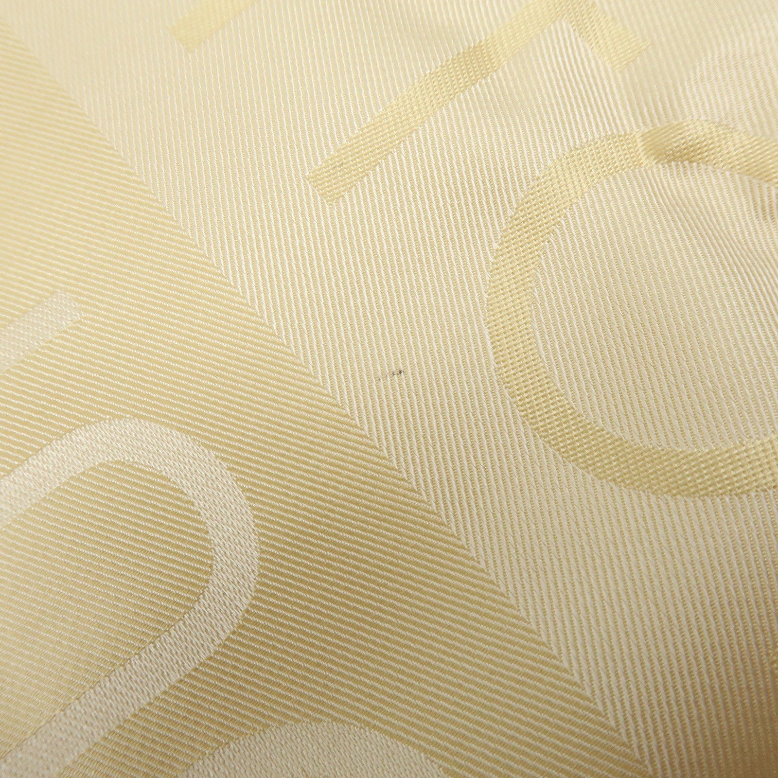 Louis Vuitton Logo Silk 100% Scarf Stole Light Beige