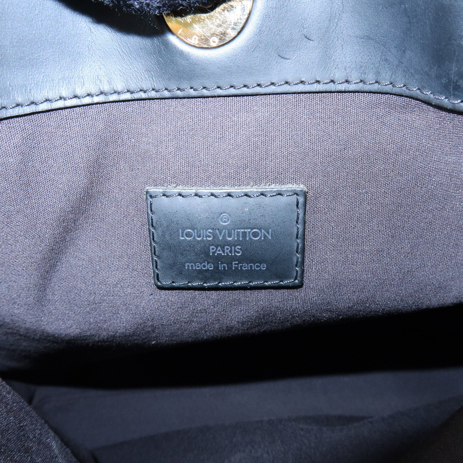 Louis Vuitton Epi Mandala MM Shoulder Bag Noir Black M58892