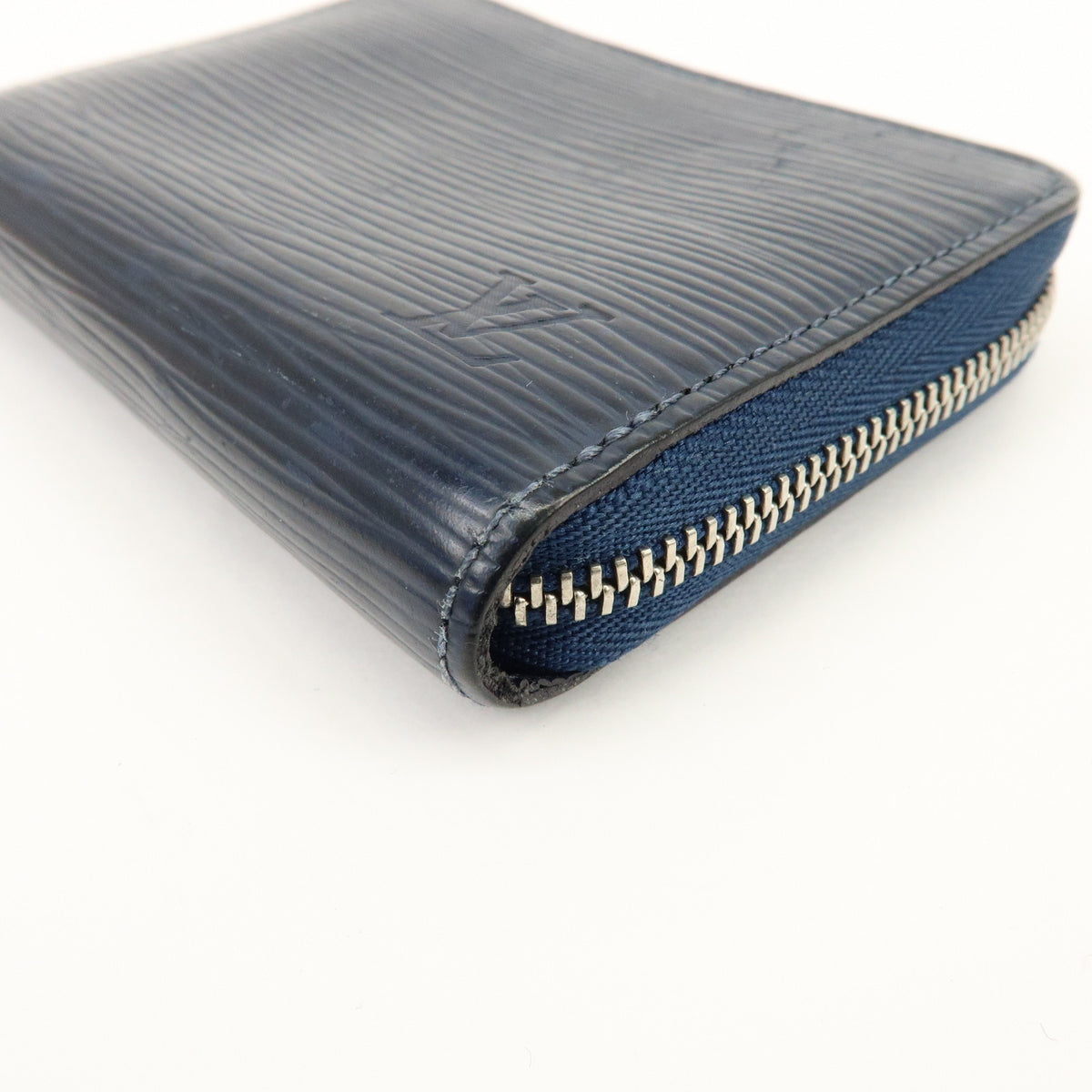Louis Vuitton Epi Leather Zippy Coin Purse Wallet Indigo Blue M60384