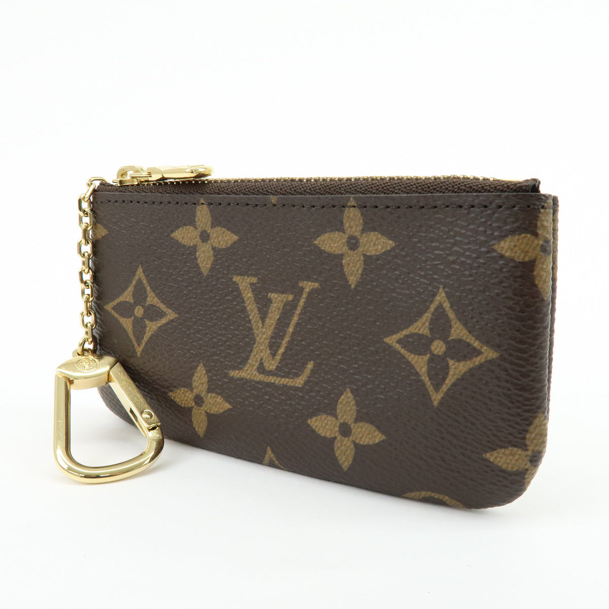 Louis Vuitton Monogram Pochette Cles Coin Case Key Case M62650