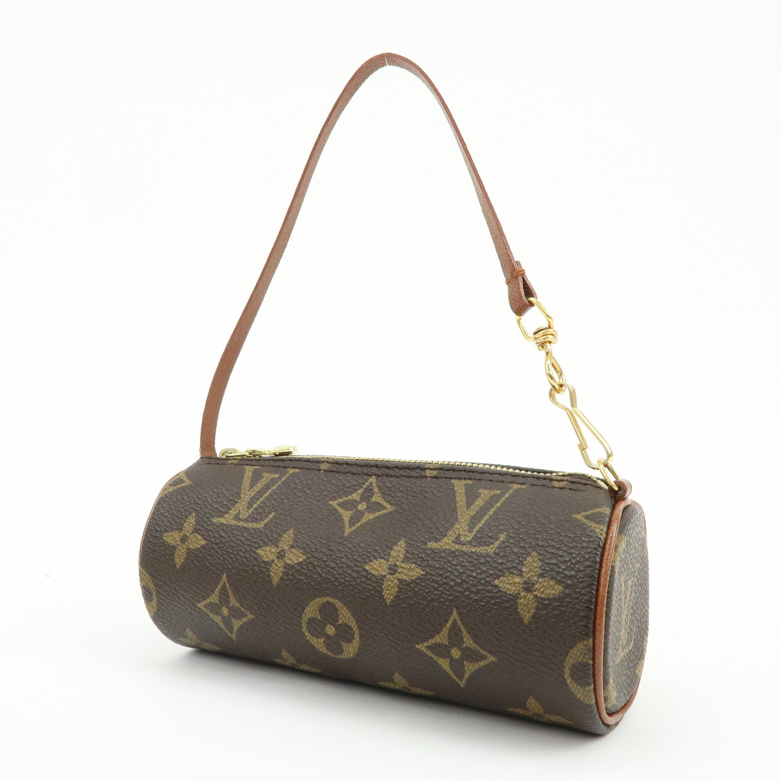 Louis Vuitton Monogram Mini Pouch for Papillon Bag Brown