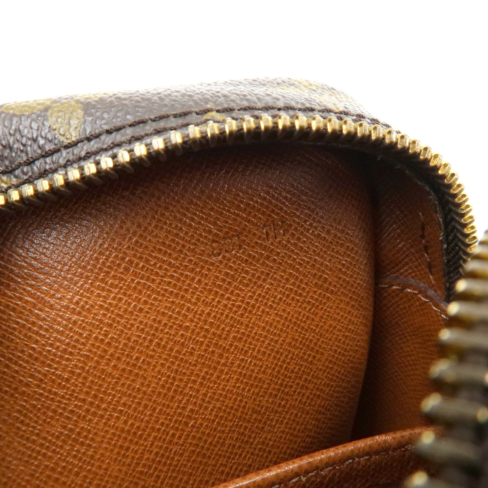 Louis Vuitton Monogram Compiegne 23 Pouch Clutch Bag Brown M51845