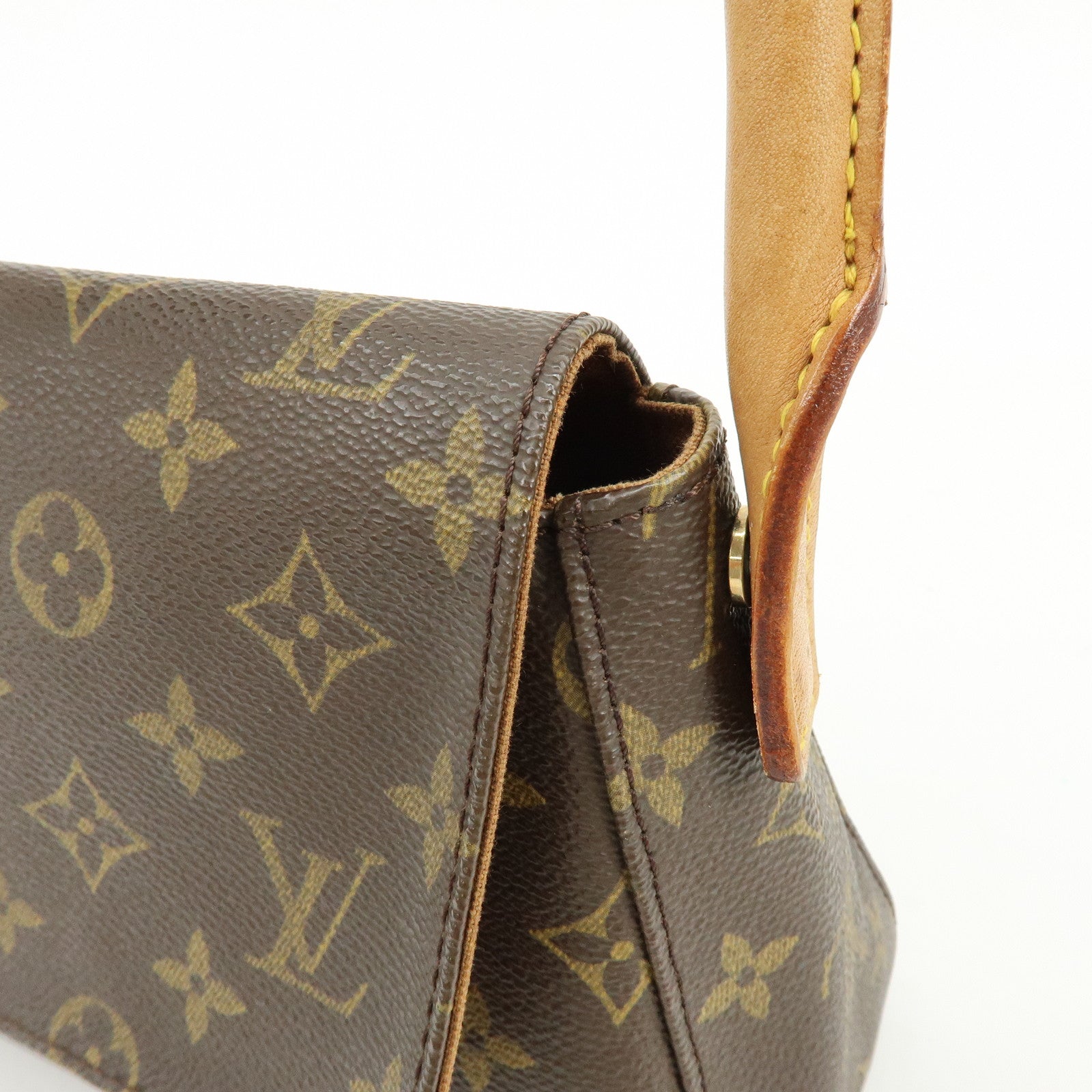 Louis Vuitton Monogram Mini Looping Shoulder Bag Brown M51147