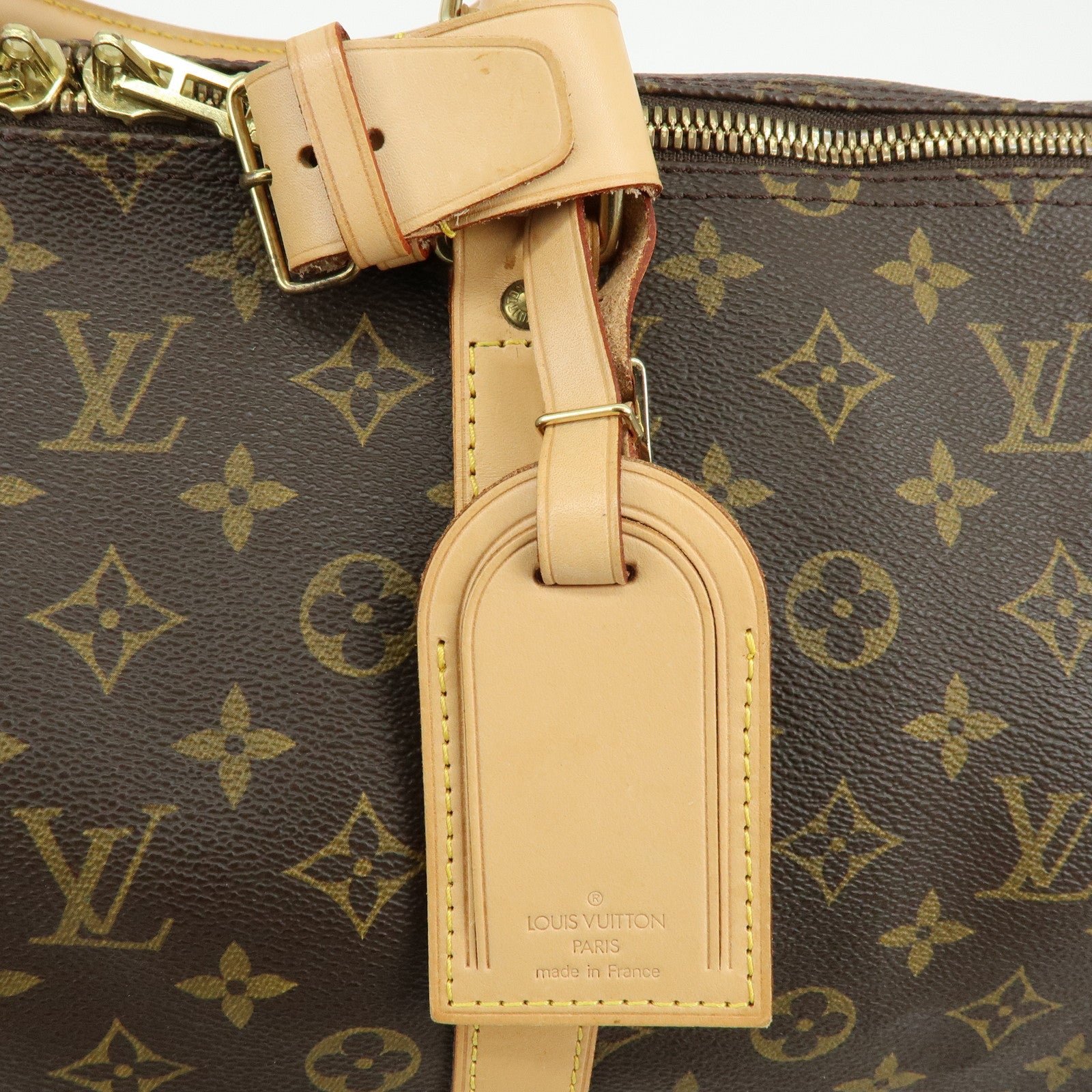 Louis Vuitton Monogram Keep All Bandouliere 55 Boston Bag M41414