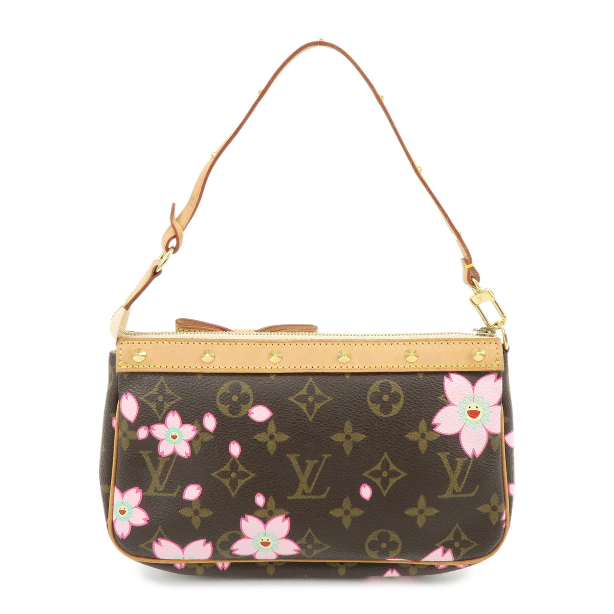 Louis Vuitton Monogram Cherry Blossom Pochette Accessoires Pouch M92006
