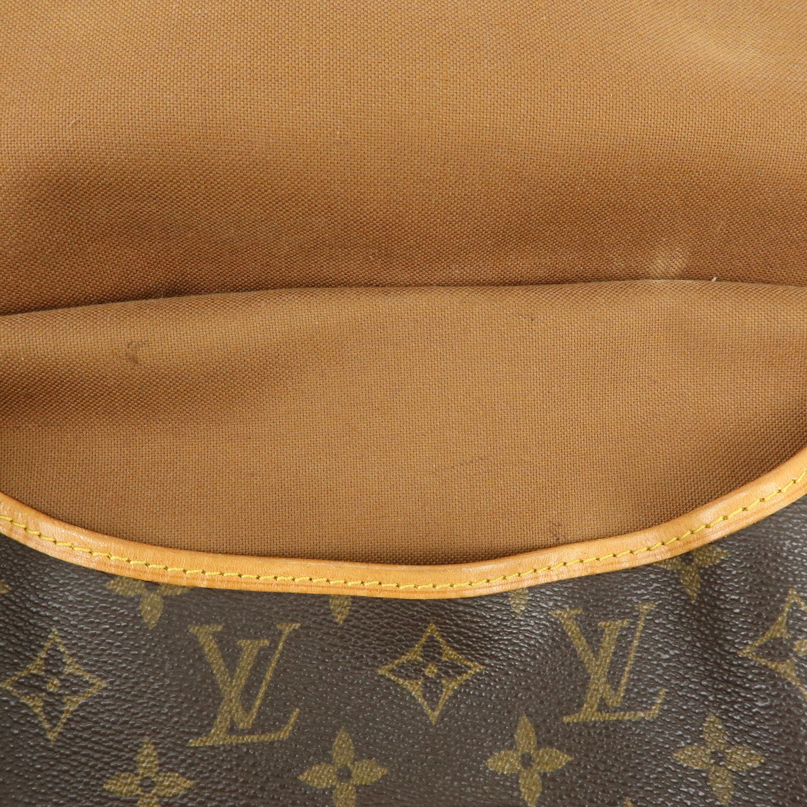 Louis Vuitton Monogram Saumur 30 Canvas Shoulder Bag Brown M42256