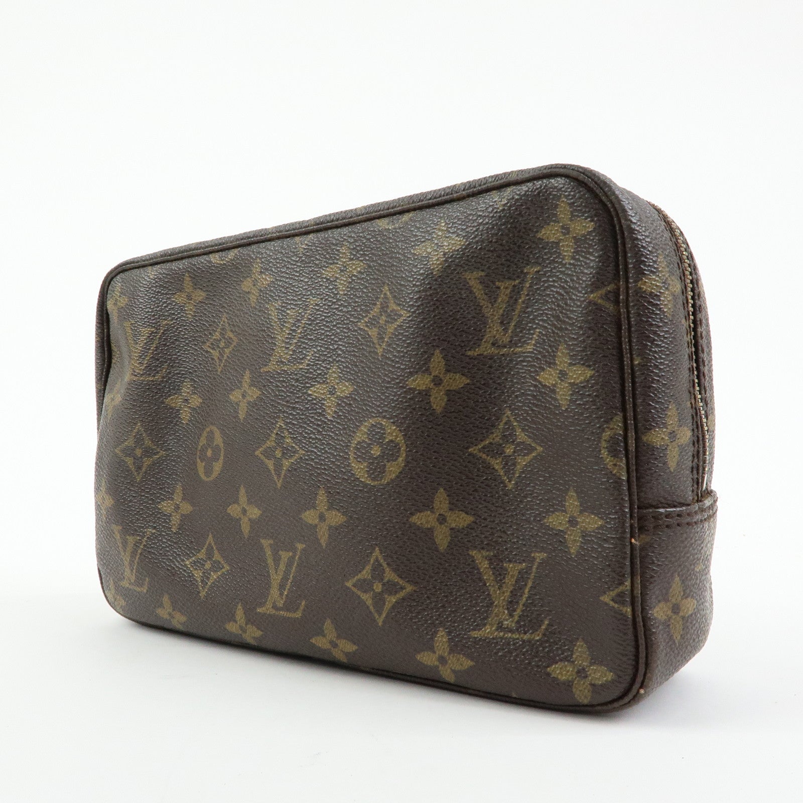 Louis Vuitton Monogram Trousse Toilette 23 Pouch Brown M47524