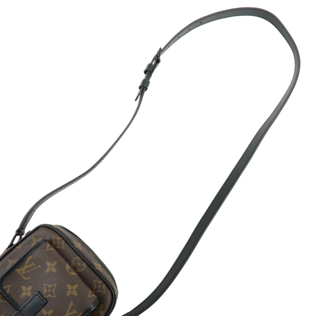 Louis Vuitton Monogram Macassar Christopher Wearable Wallet Bag M69404