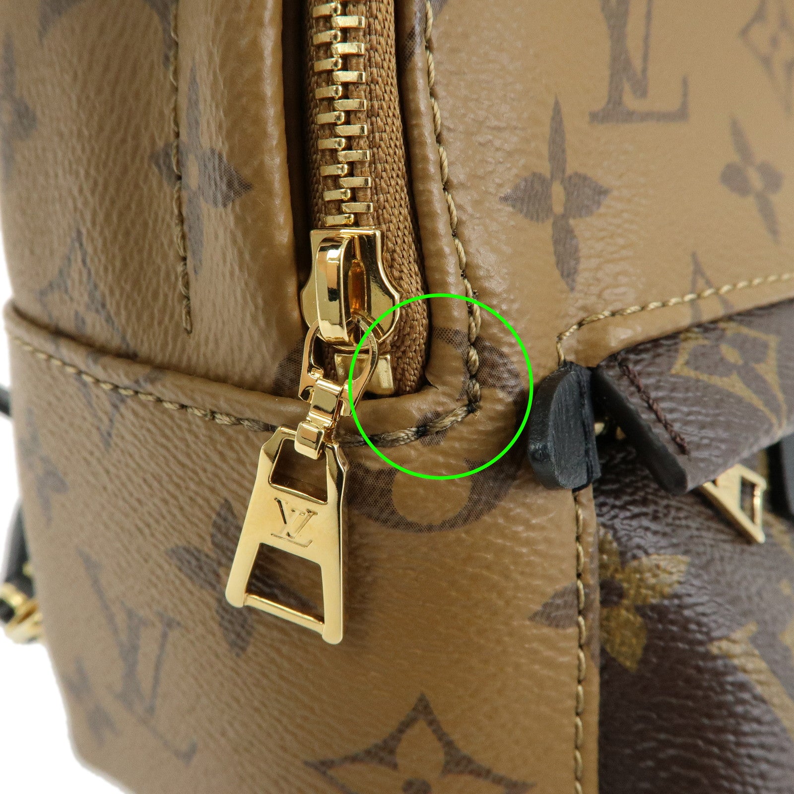Louis Vuitton Monogram Reverse Palm Springs Backpack Mini M42411