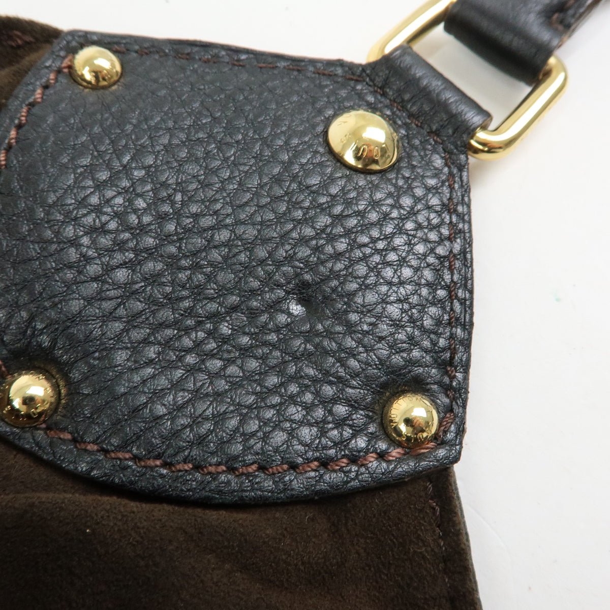 Louis Vuitton Monogram Mahina XL Leather Shoulder Hand Bag Noir M95547