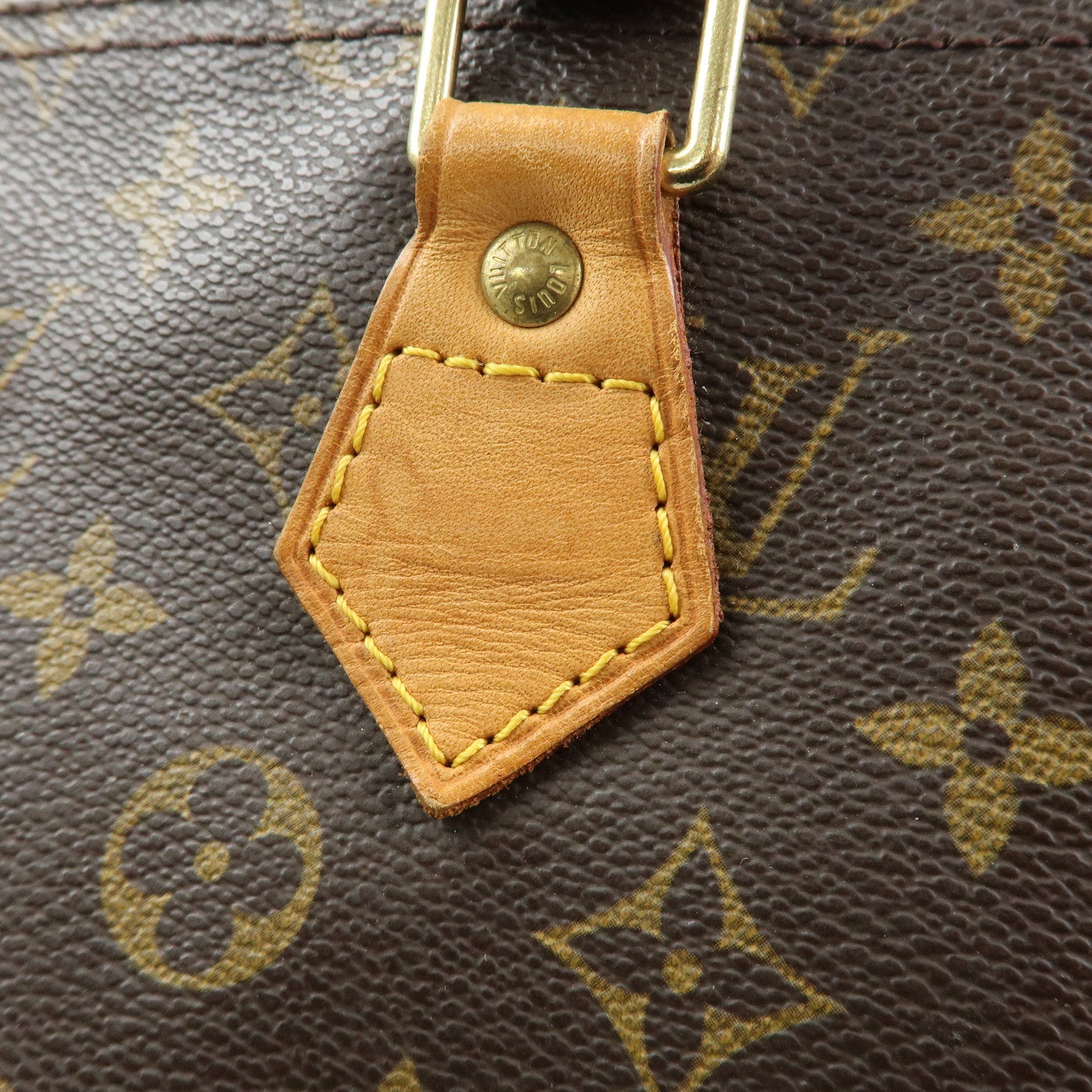 Louis Vuitton Monogram Speedy 35 Boston Bag Hand Bag Brown M41524