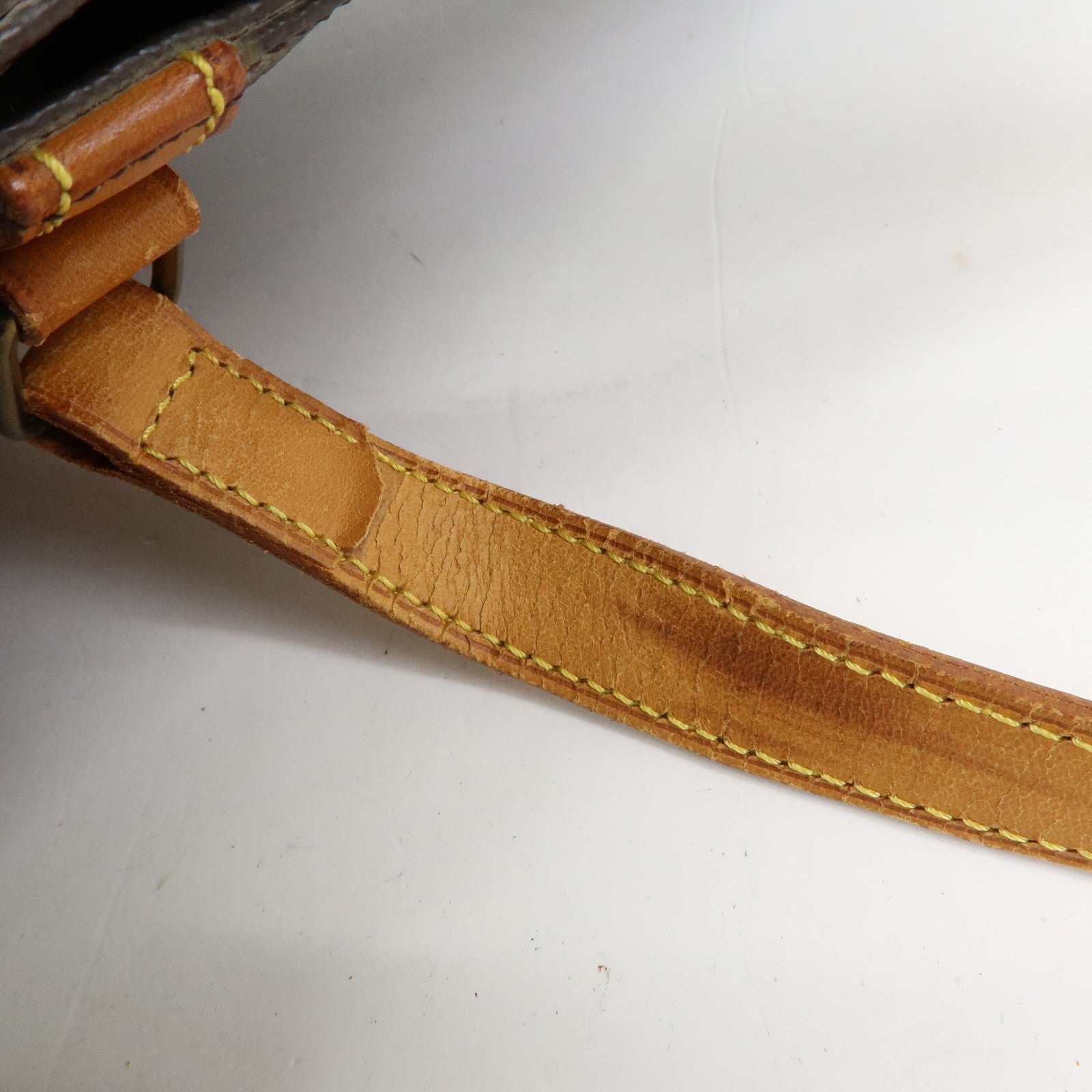 Louis Vuitton Monogram Sac Shopping GM Canvas Shoulder Bag Brown M51110