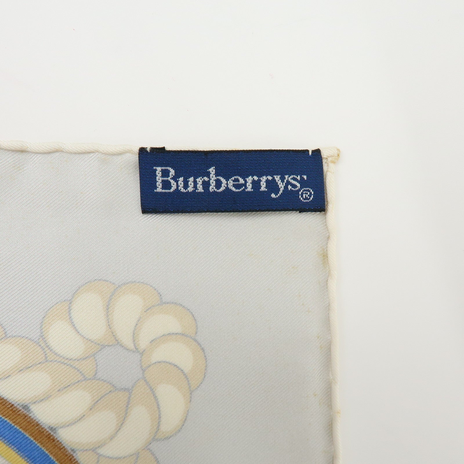 Christian Dior Cartier Burberrys Lot of 4 Silk 100% Scarf