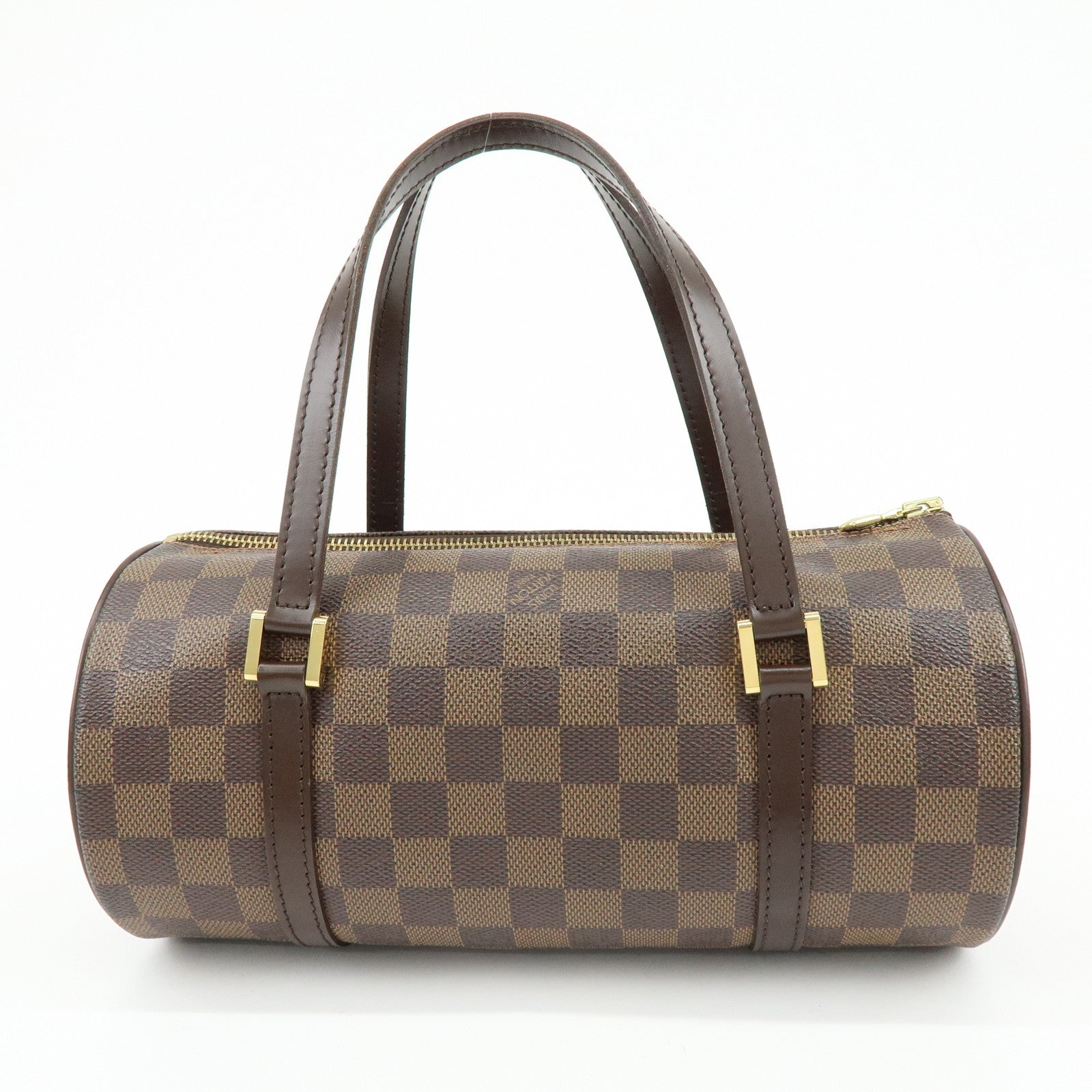 Louis Vuitton Damier Ebene Papillon 26 Hand Bag Brown N51304