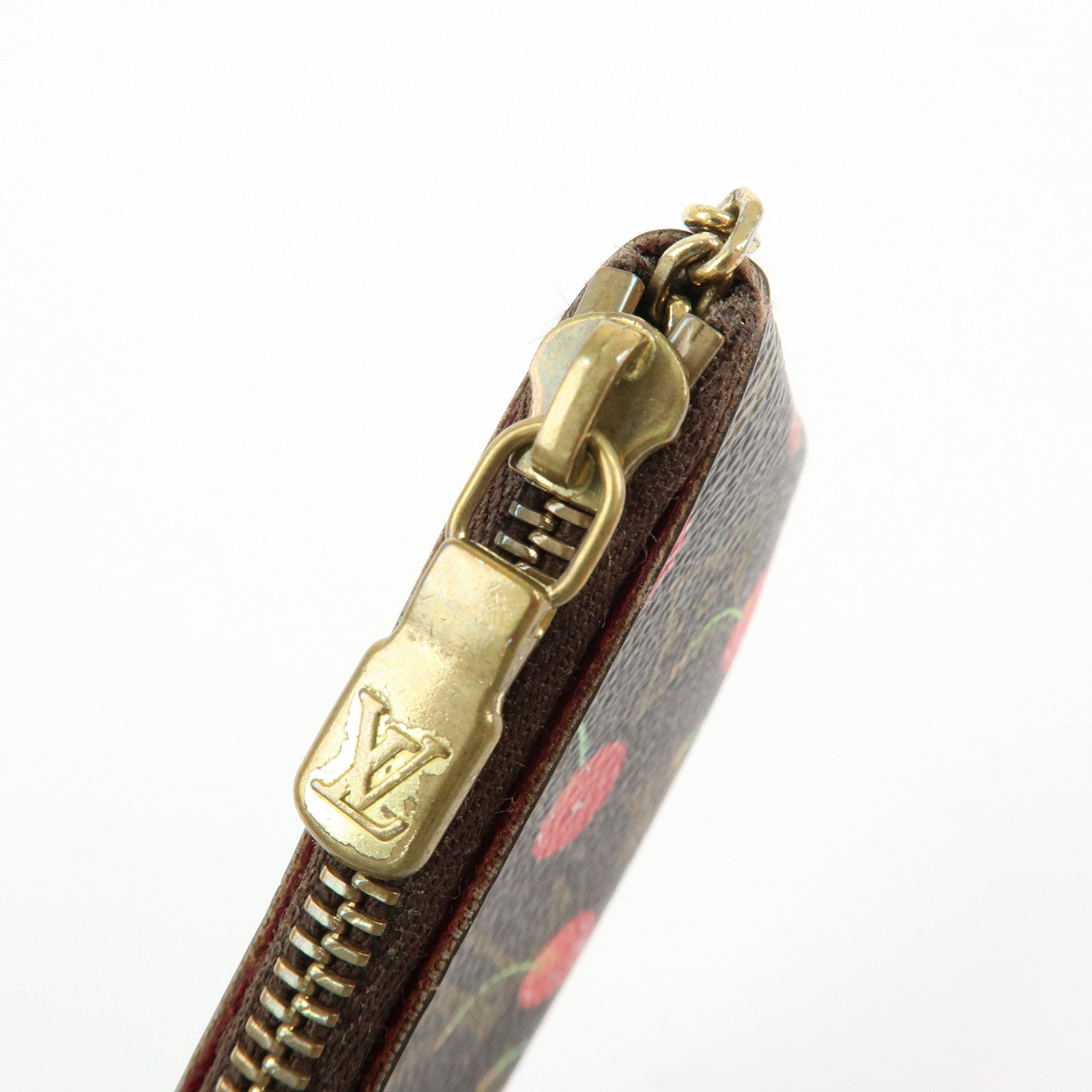 Louis Vuitton Monogram Cherry Pochette Cles Coin Case M95042