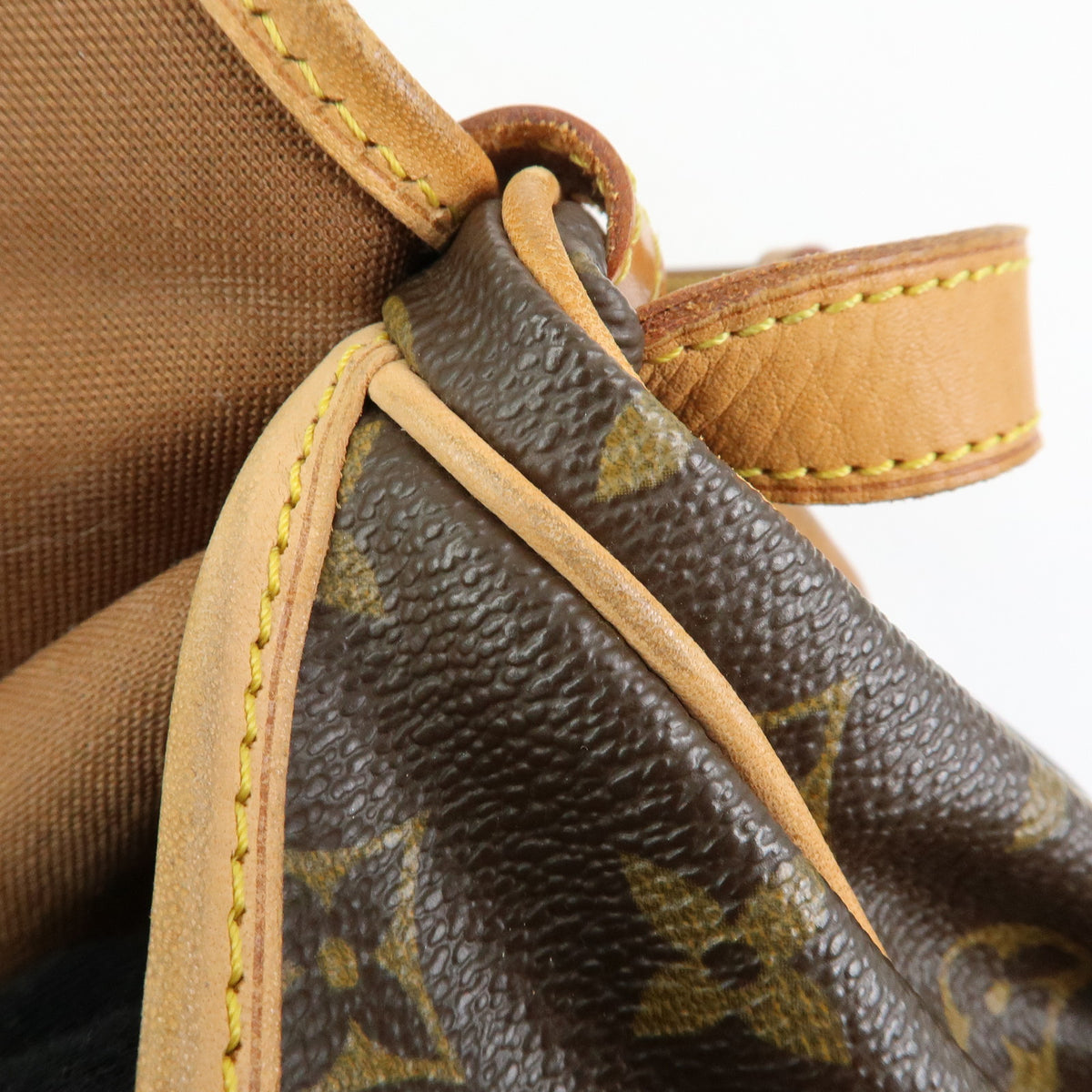 Louis Vuitton Monogram Saumur 30 Canvas Shoulder Bag Brown M42256