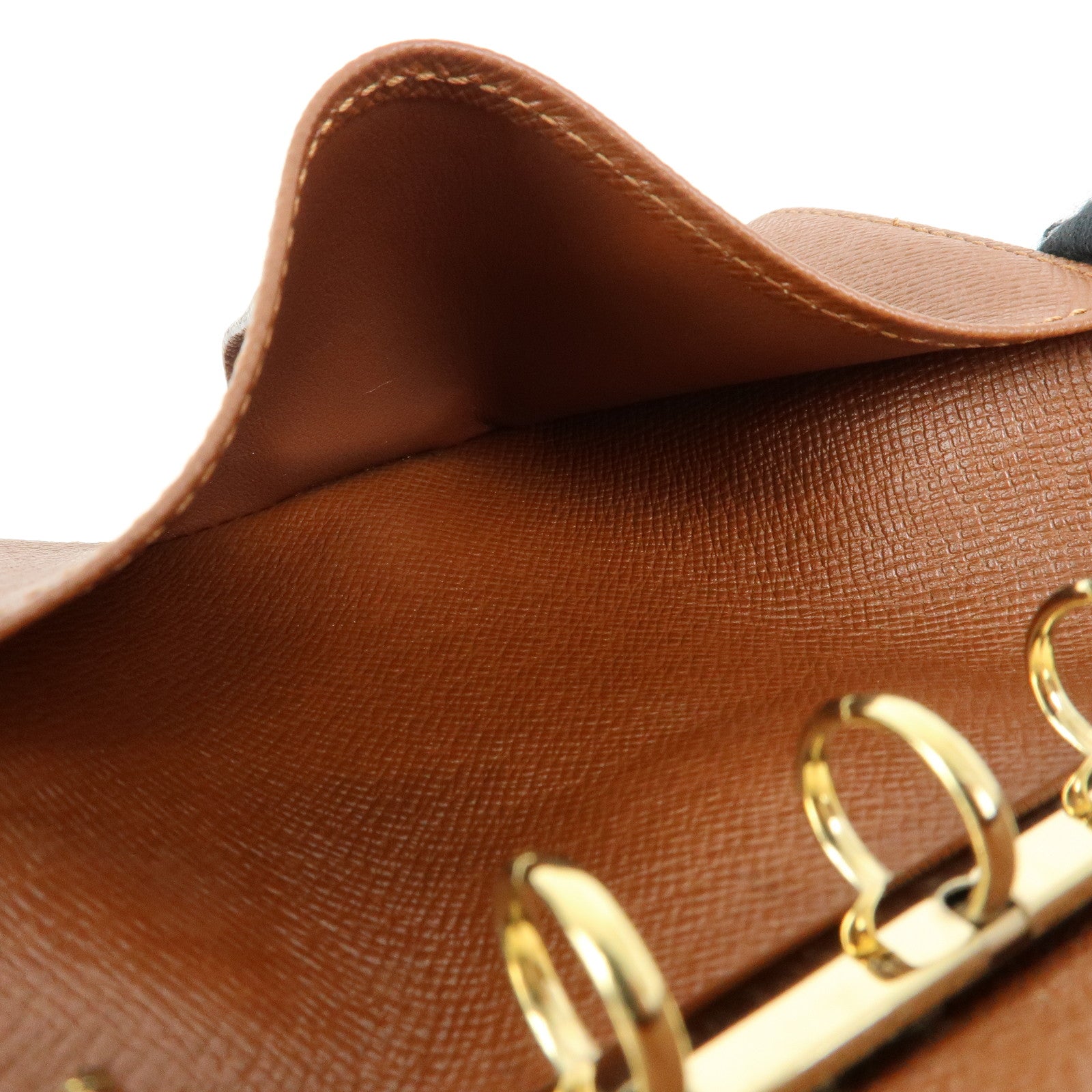 Louis Vuitton Monogram Agenda PM Planner Cover Brown R20005