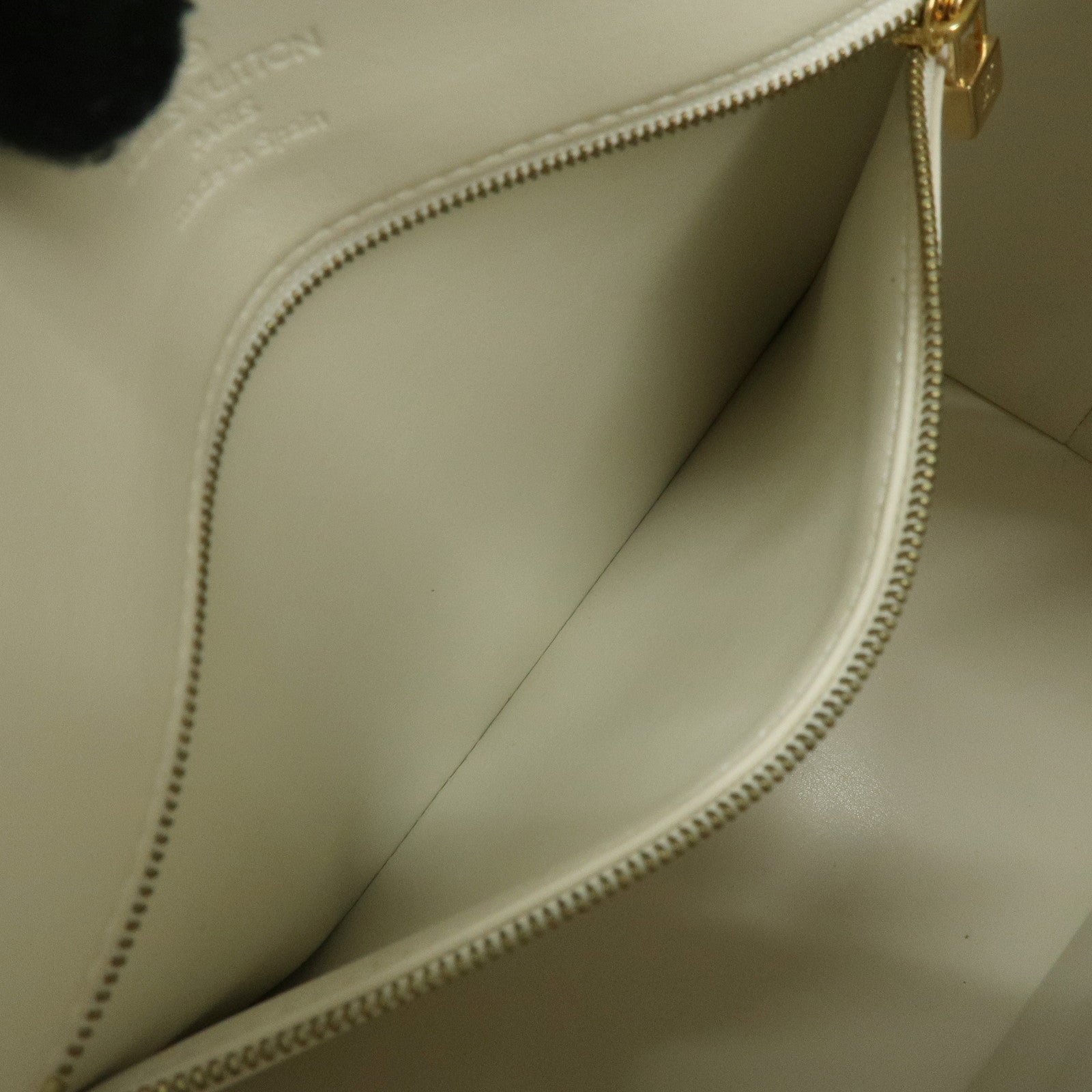 Louis Vuitton Monogram Vernis Houston Tote Hand Bag Beige M91004