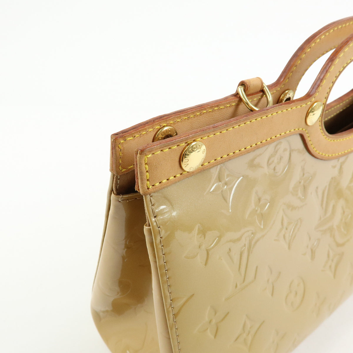 Louis Vuitton Monogram Vernis Roxbury Drive 2Way Bag Noisette M91372