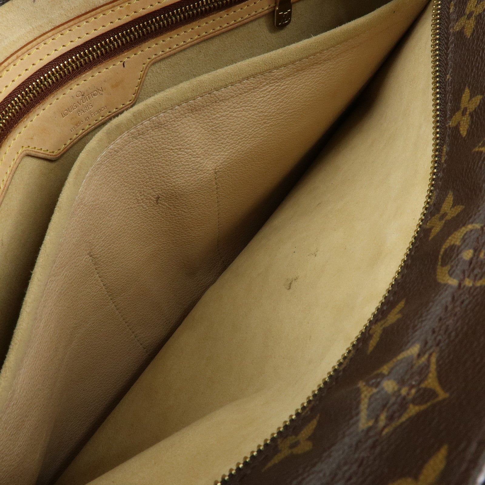 Louis Vuitton Monogram Luco Tote Bag Hand Bag Brown M51155