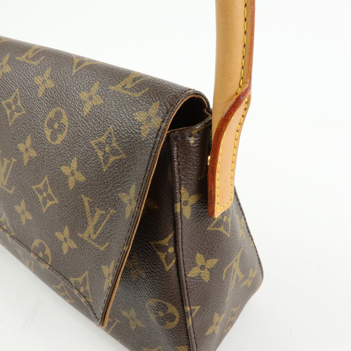 Louis Vuitton Monogram Mini Looping Shoulder Bag Brown M51147