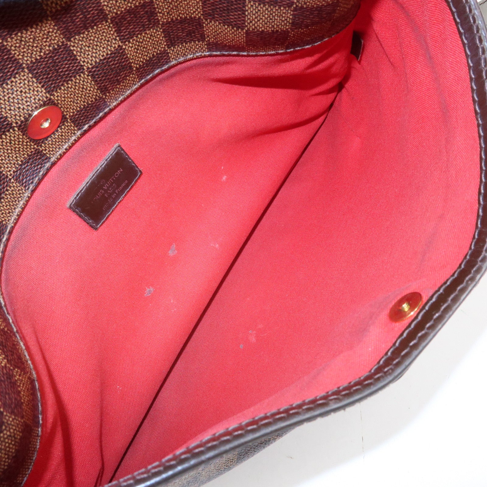 Louis Vuitton Damier Bloomsbury PM Shoulder Bag Brown N42251