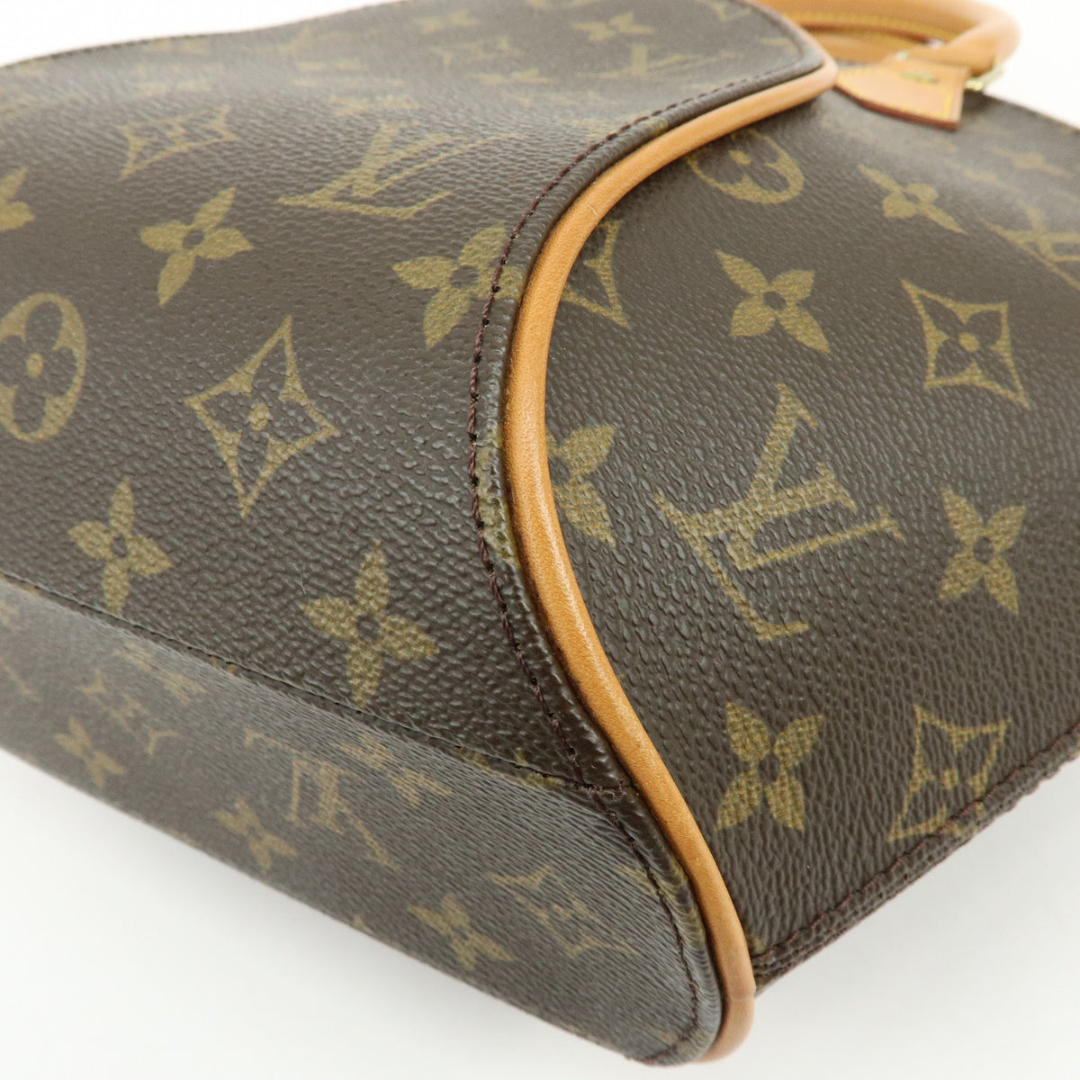 Louis Vuitton Monogram Ellipse PM Hand Bag Brown M51127