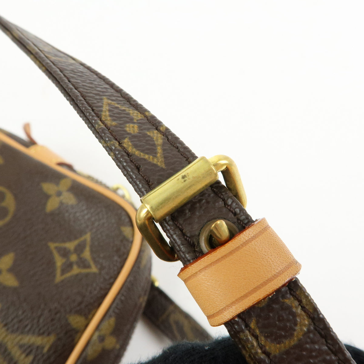 Louis Vuitton Monogram Pochette Marly Bandouliere Bag Brown M51828