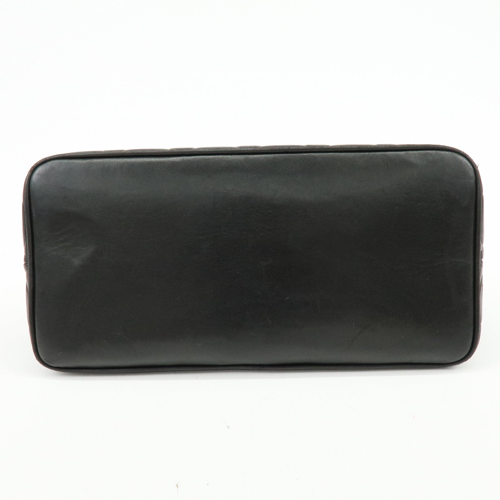 CHANELMatelasse COCO Mark Lambskin Medallion Tote Bag Black A01804