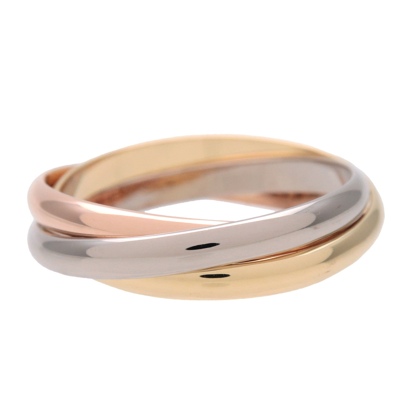 Cartier Trinity Ring SM K18 750YG/WG/PG #62 US10 EU62 HK22