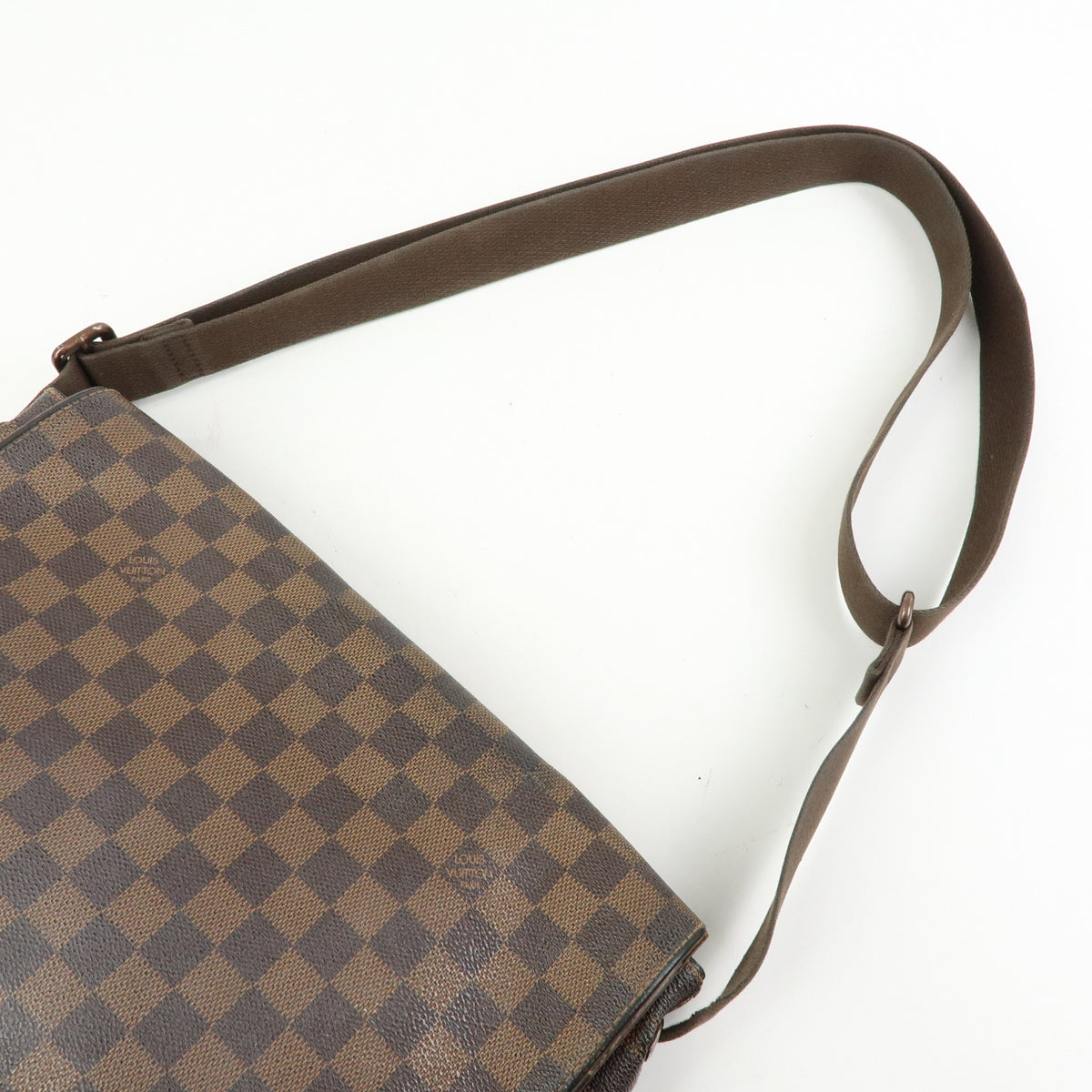Louis Vuitton Damier Ebene Brooklyn Messenger Bag Brown N51211