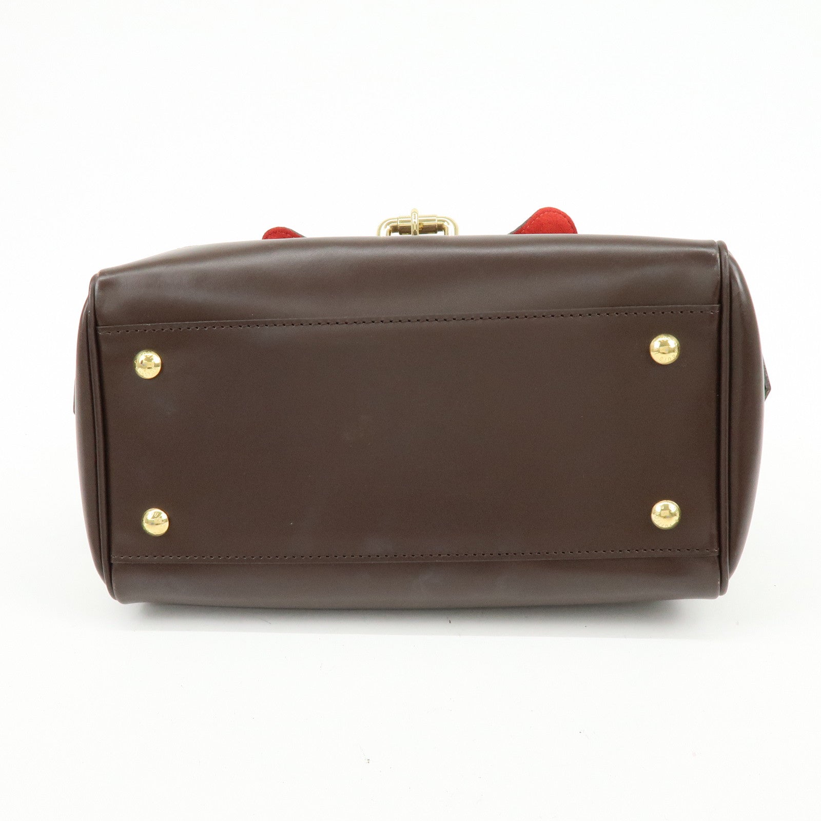 Louis Vuitton Damier Ebene Knightsbridge Boston Bag Hand Bag N51201